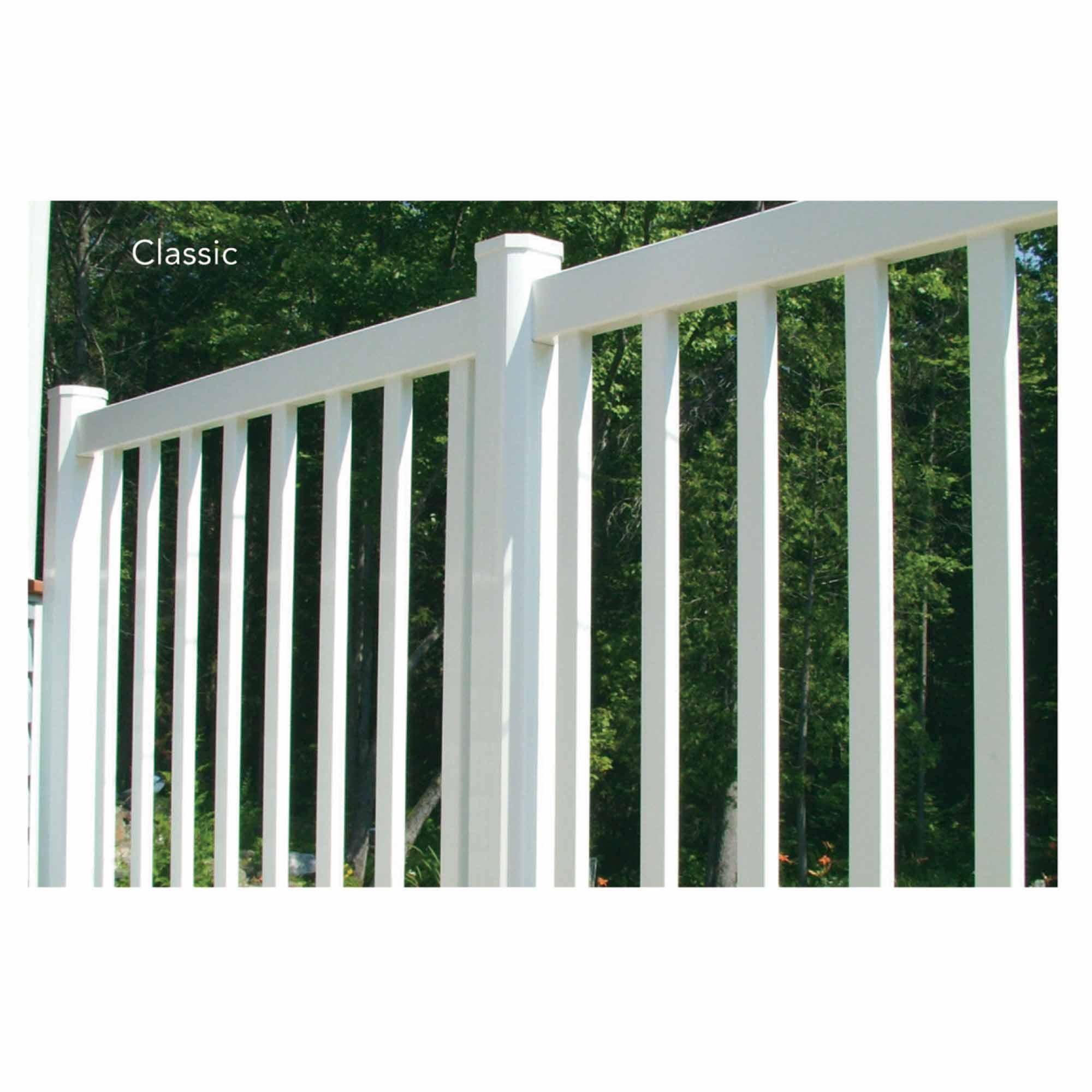 42" x 48" PVC Railing