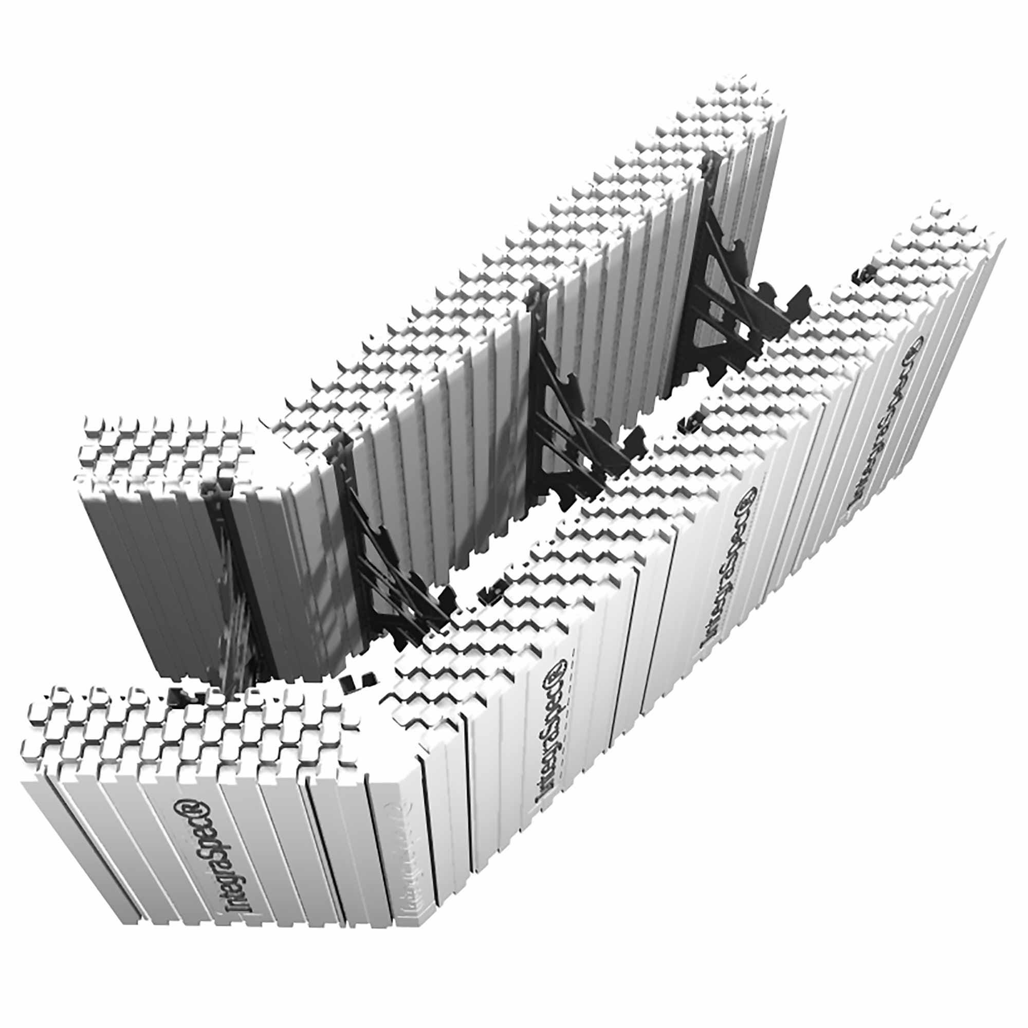 ICF Inside 45° Corner Panel
