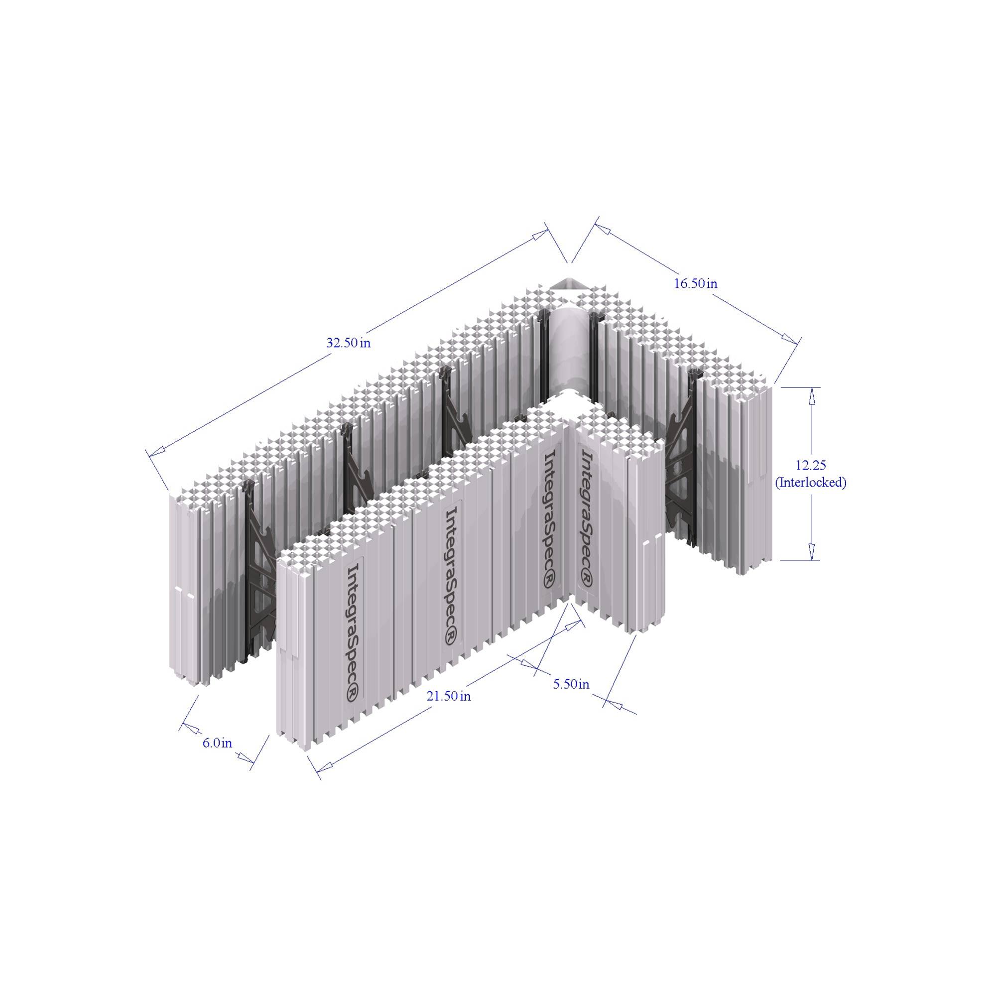 ICF 6" Corner Panel Set