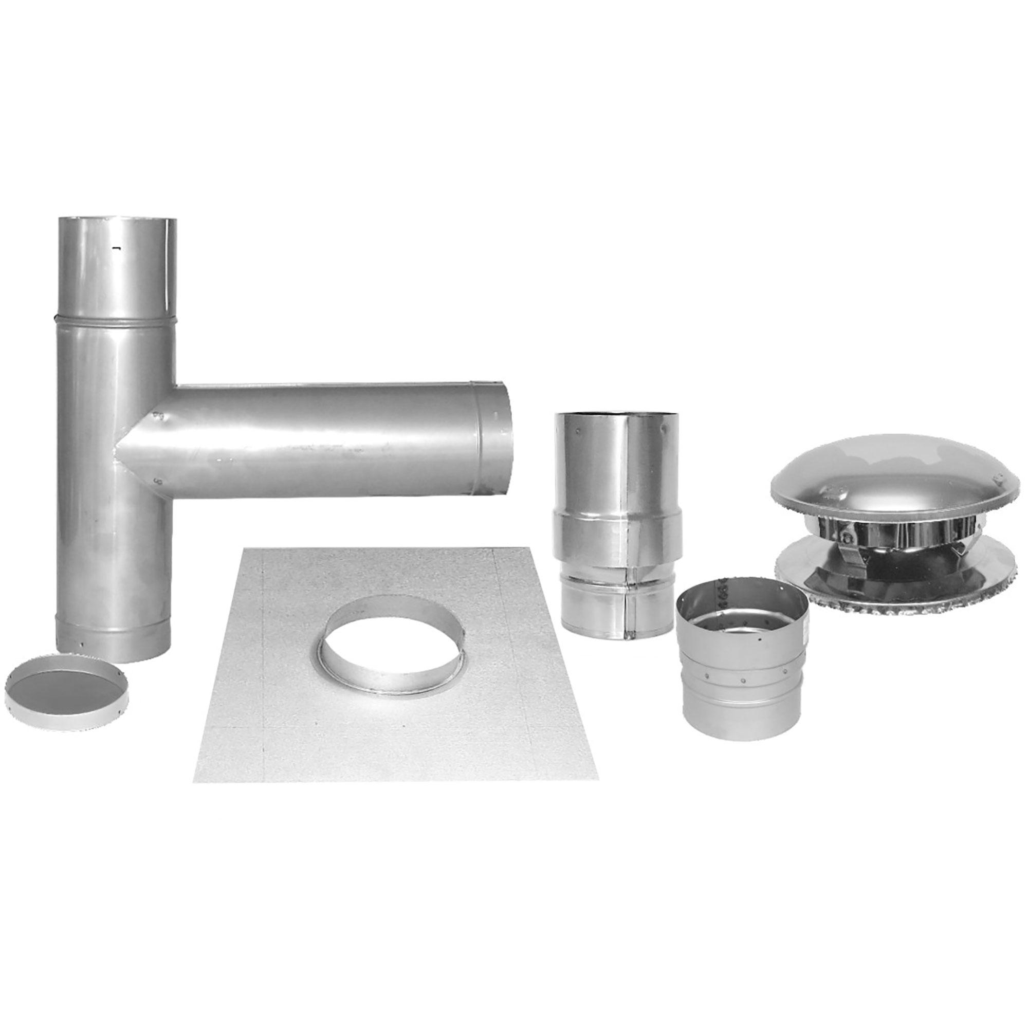 5" Starter Kit Rigid Liner Stainless