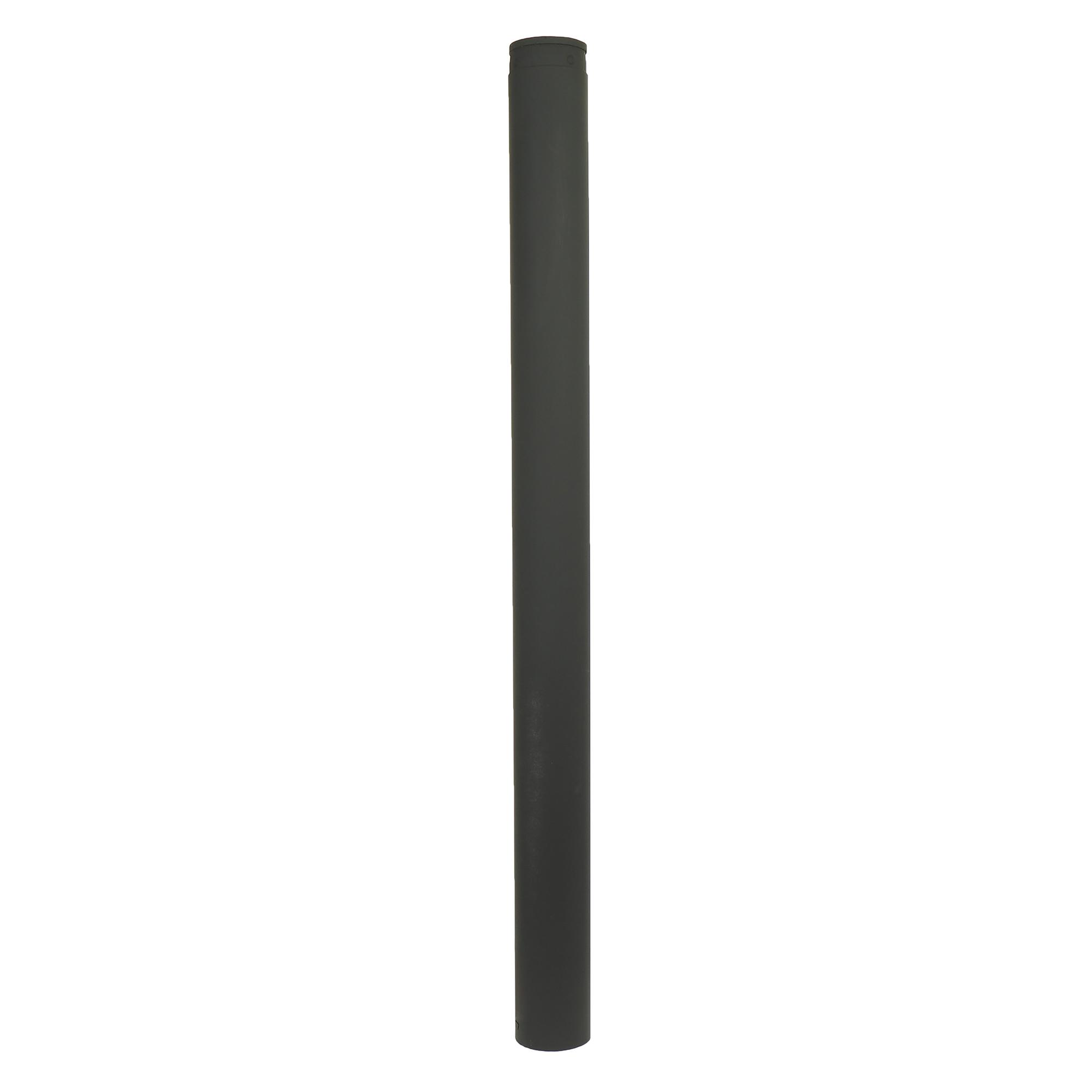 4" x 60" Length Pellet Vent Black