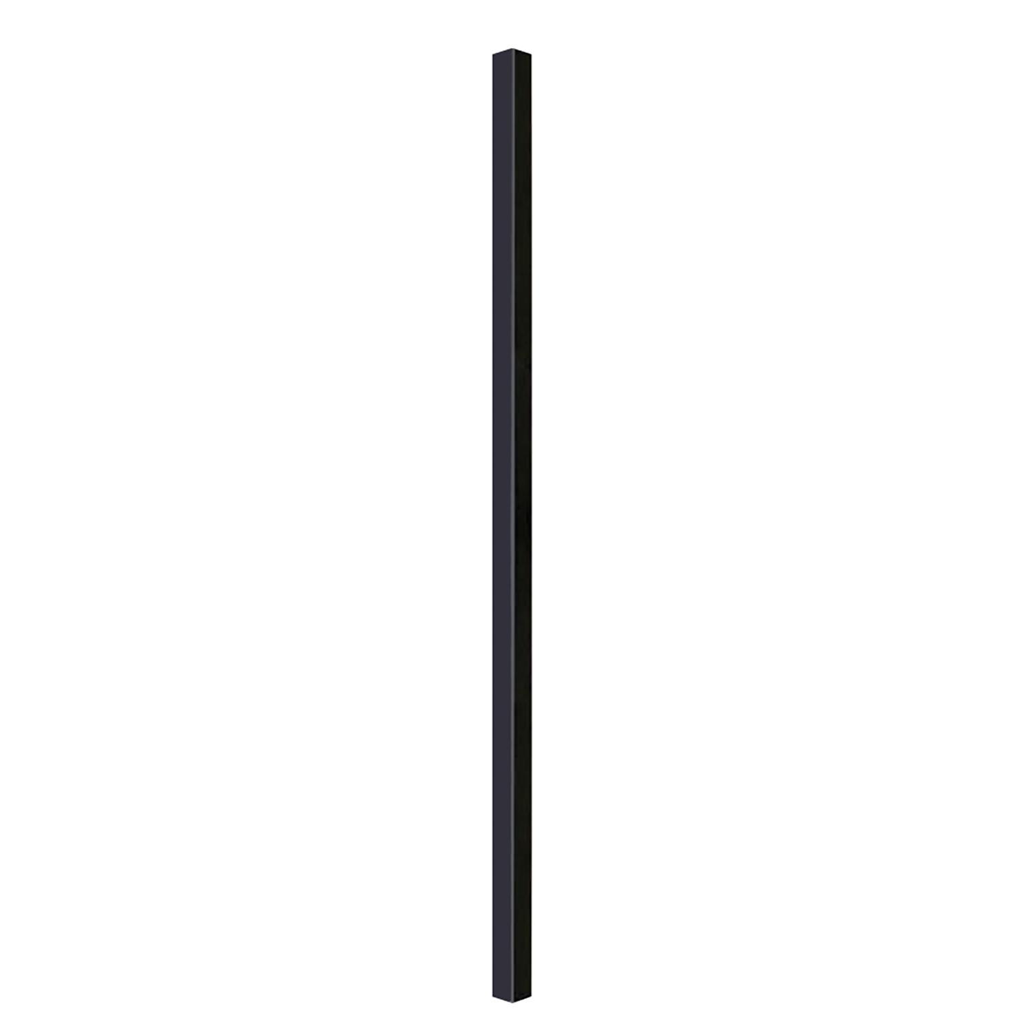 3/4'' x 26" Black Square Baluster-10/Pack