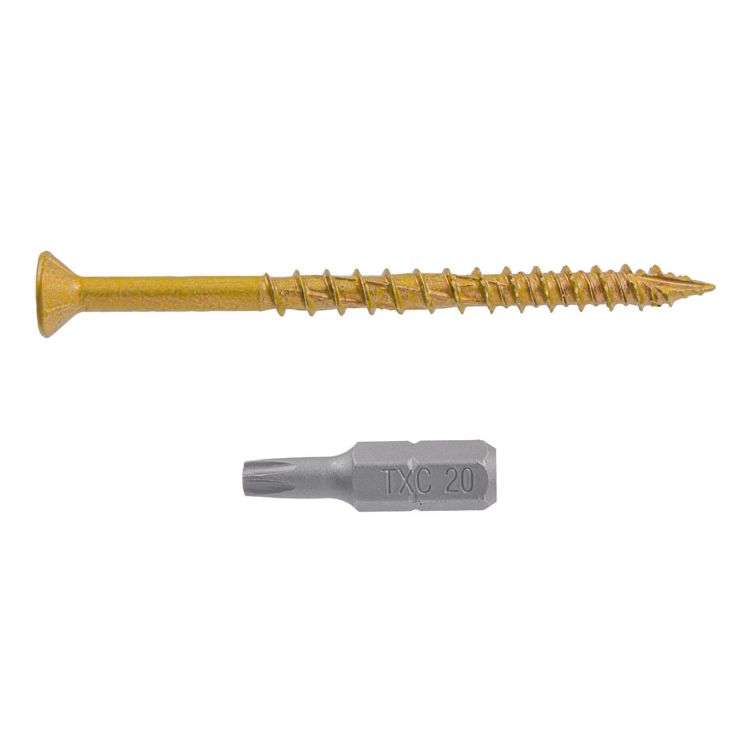 #10 x 2" One Screw Flat Head Screw-15/Pack