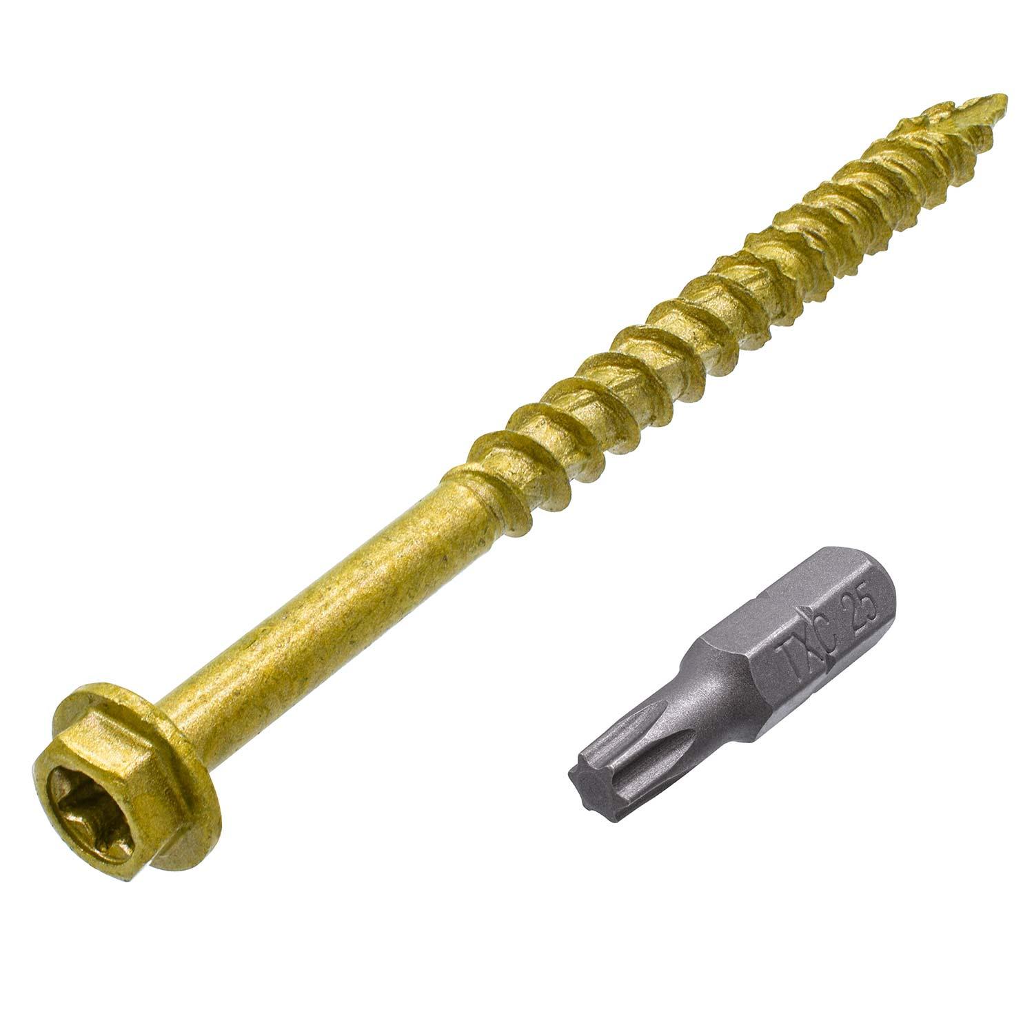 #10 x 2-3/4" One Screw Flat Head Screw-50/Pack