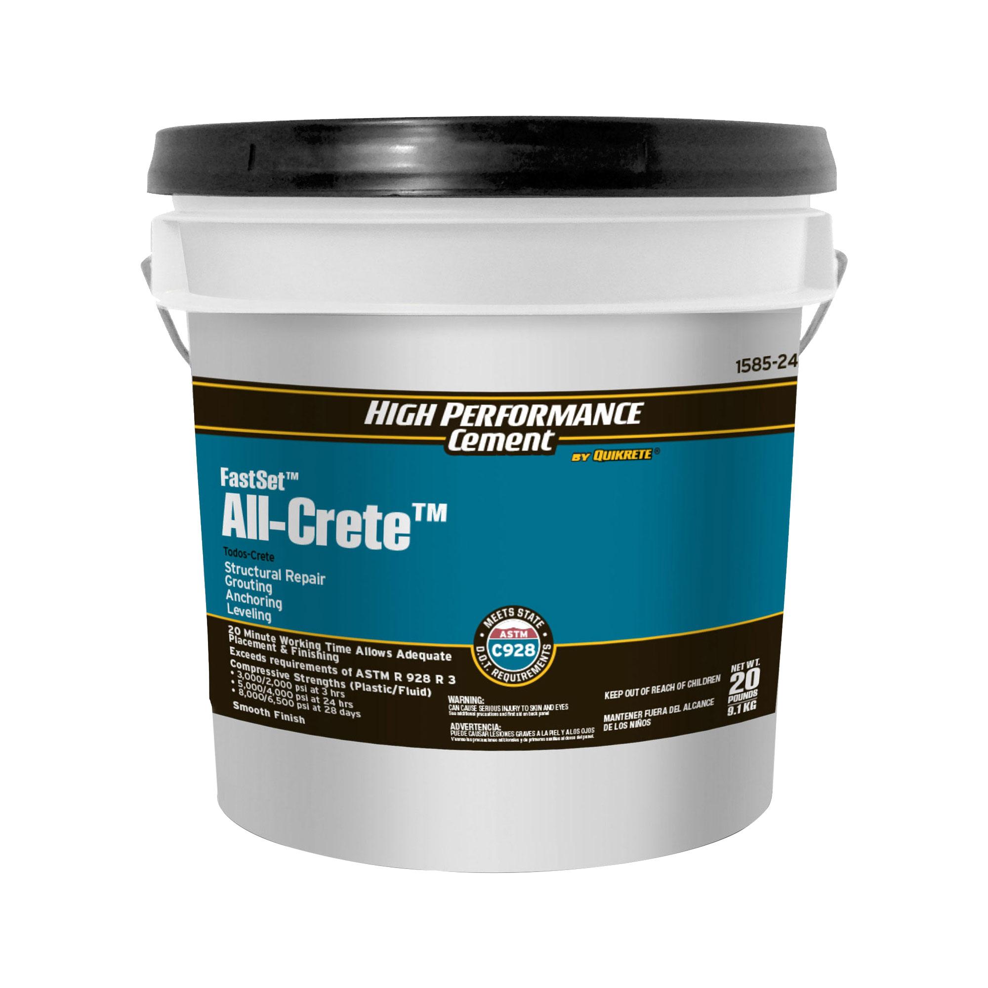 Ciment haute performance All-Crete 9 kg