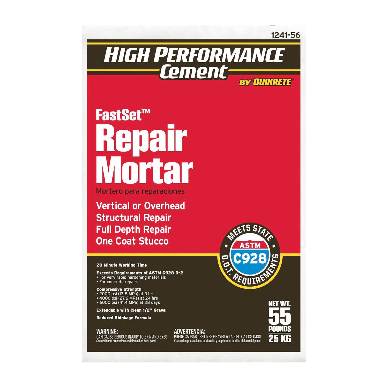 Mortier de réparation 25 kg FastSet