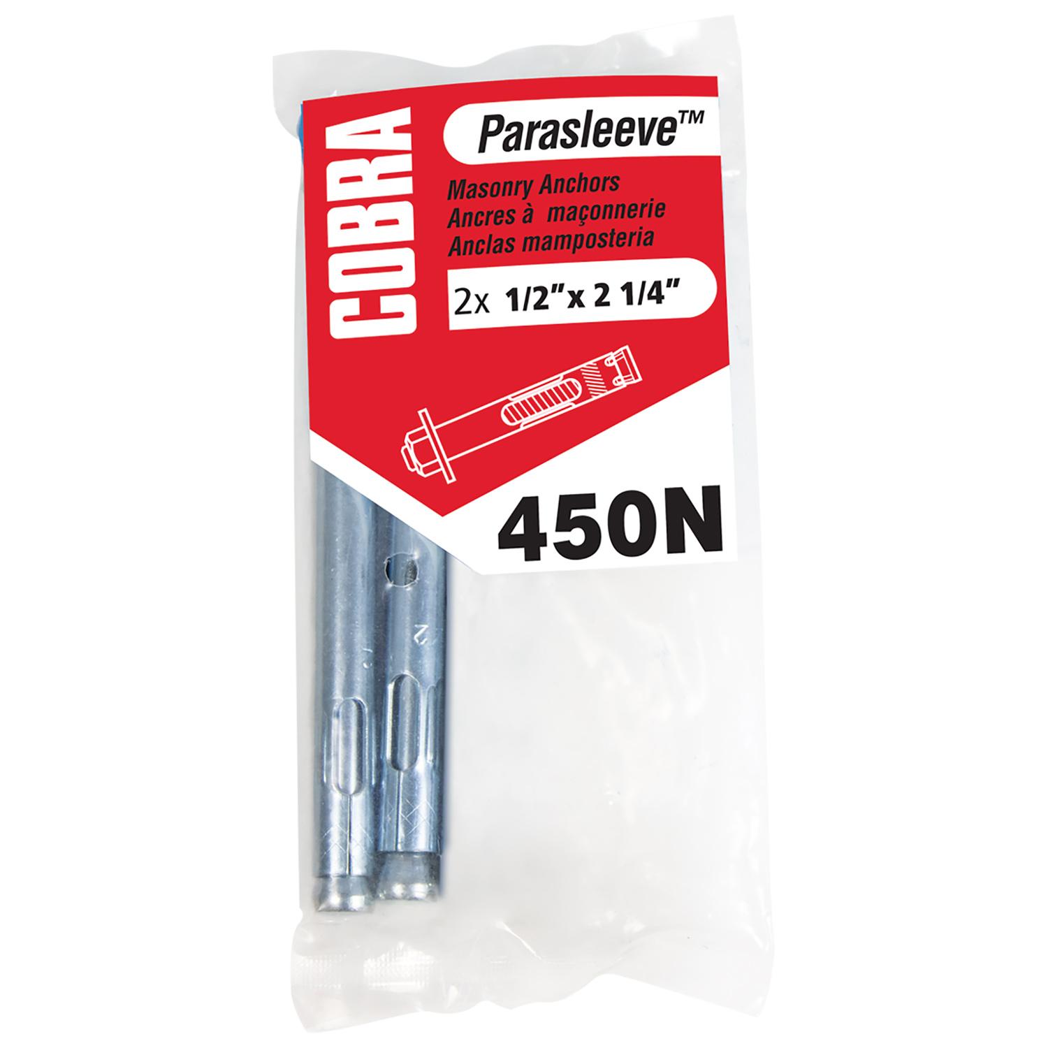 ParaSleeve 1/2" x 2-1/4"-2/Pack