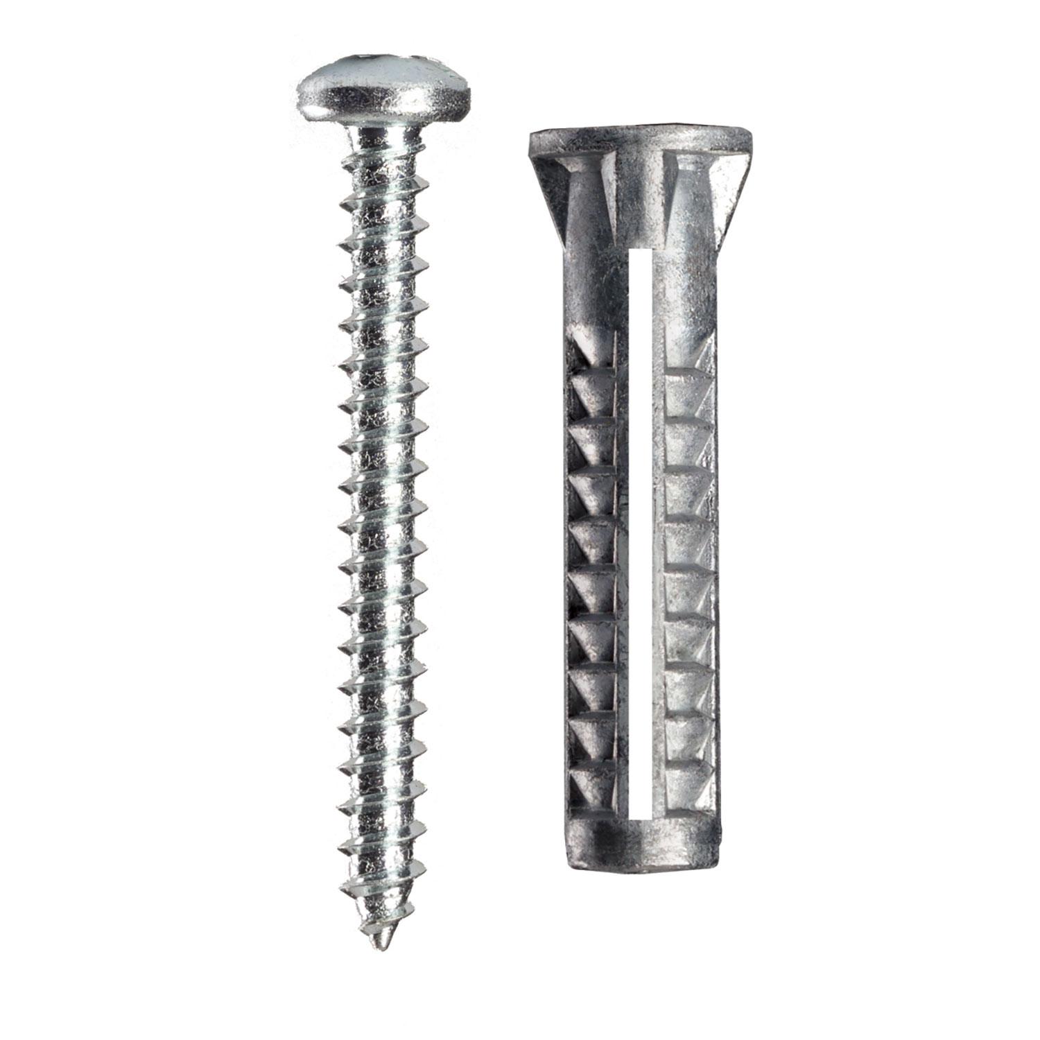 Lead Anchors #6-8 x 1-1/2-in + Screws - 20/Pack