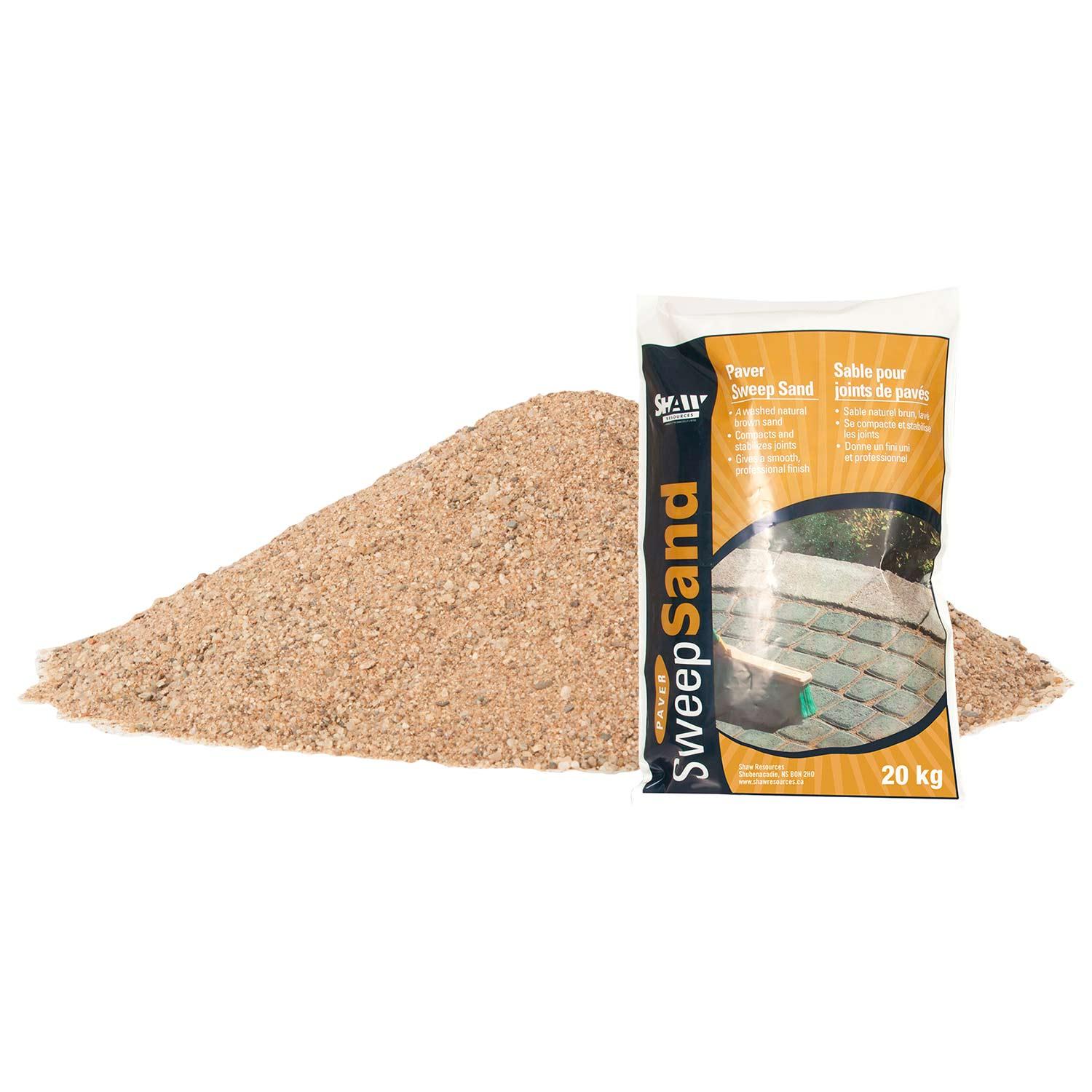 Sable de balayage pour pavés - 20 kg