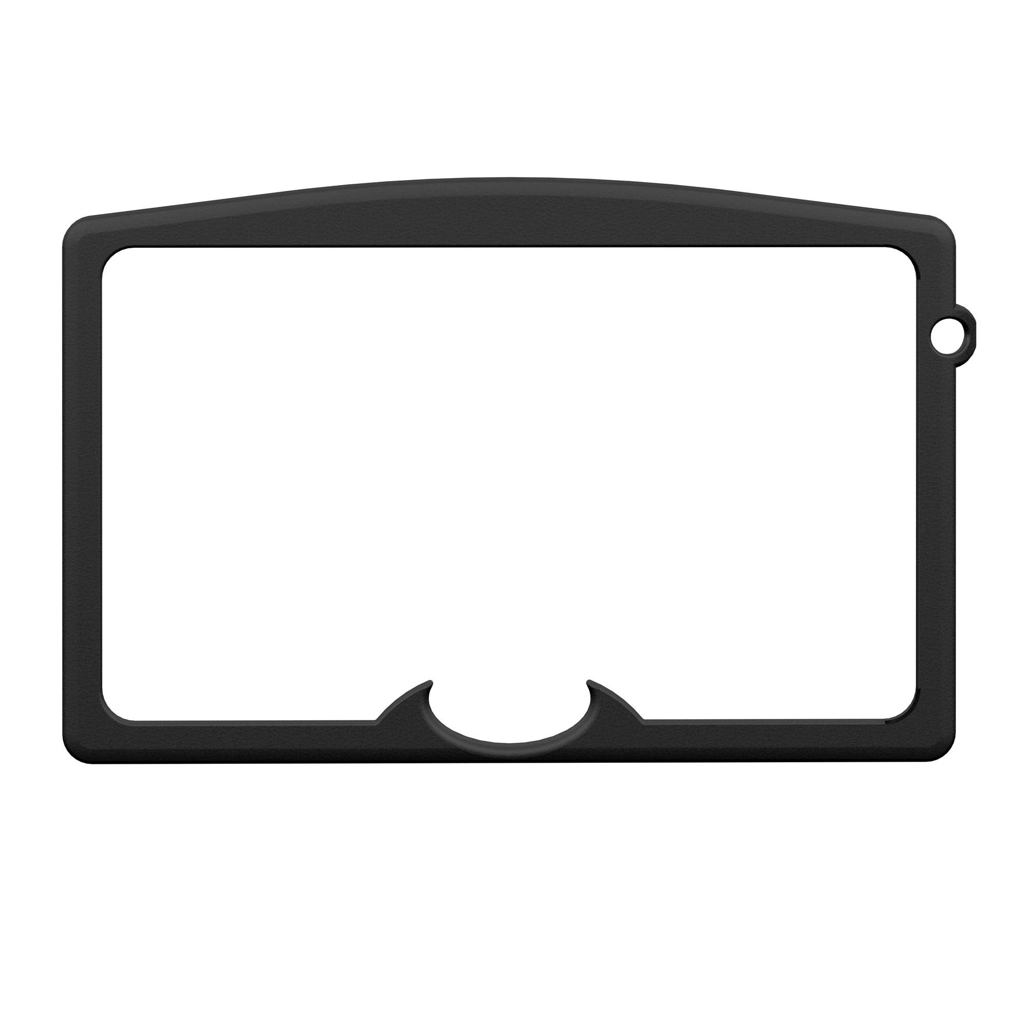Revêtement de porte en fonte Osburn 1600 noir