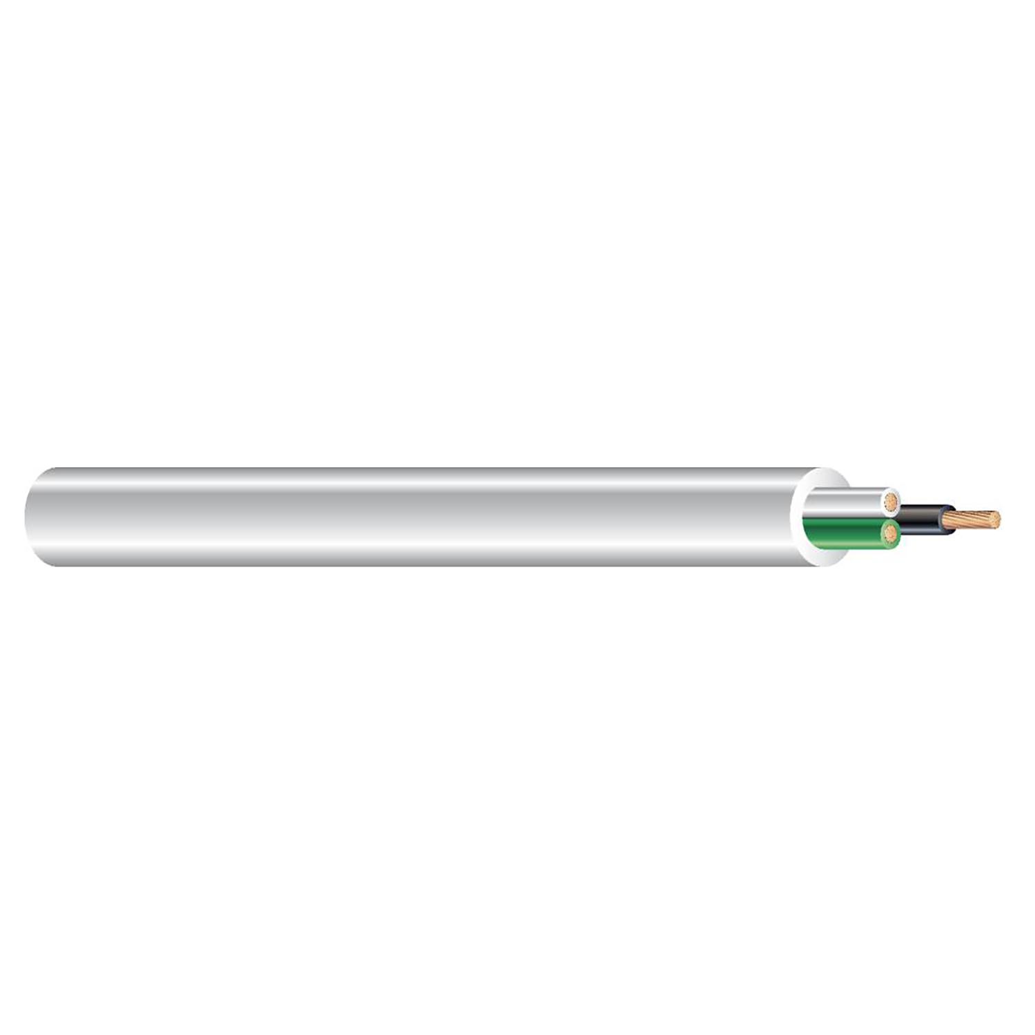 18/2 SJOOW Electrical Wire 246' Roll - White