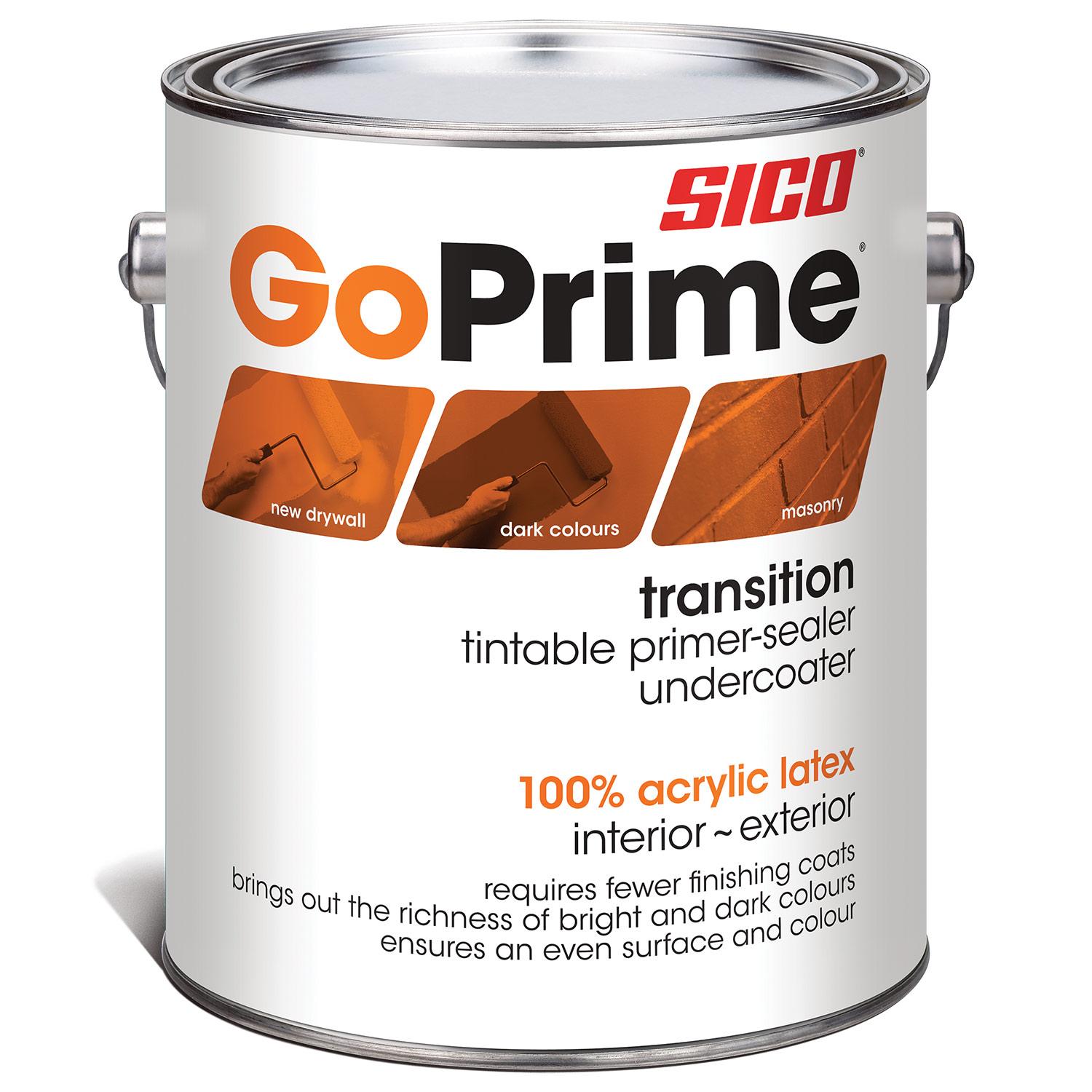 GoPrime Tintable Transition Primer Interior & Exterior 3.78L