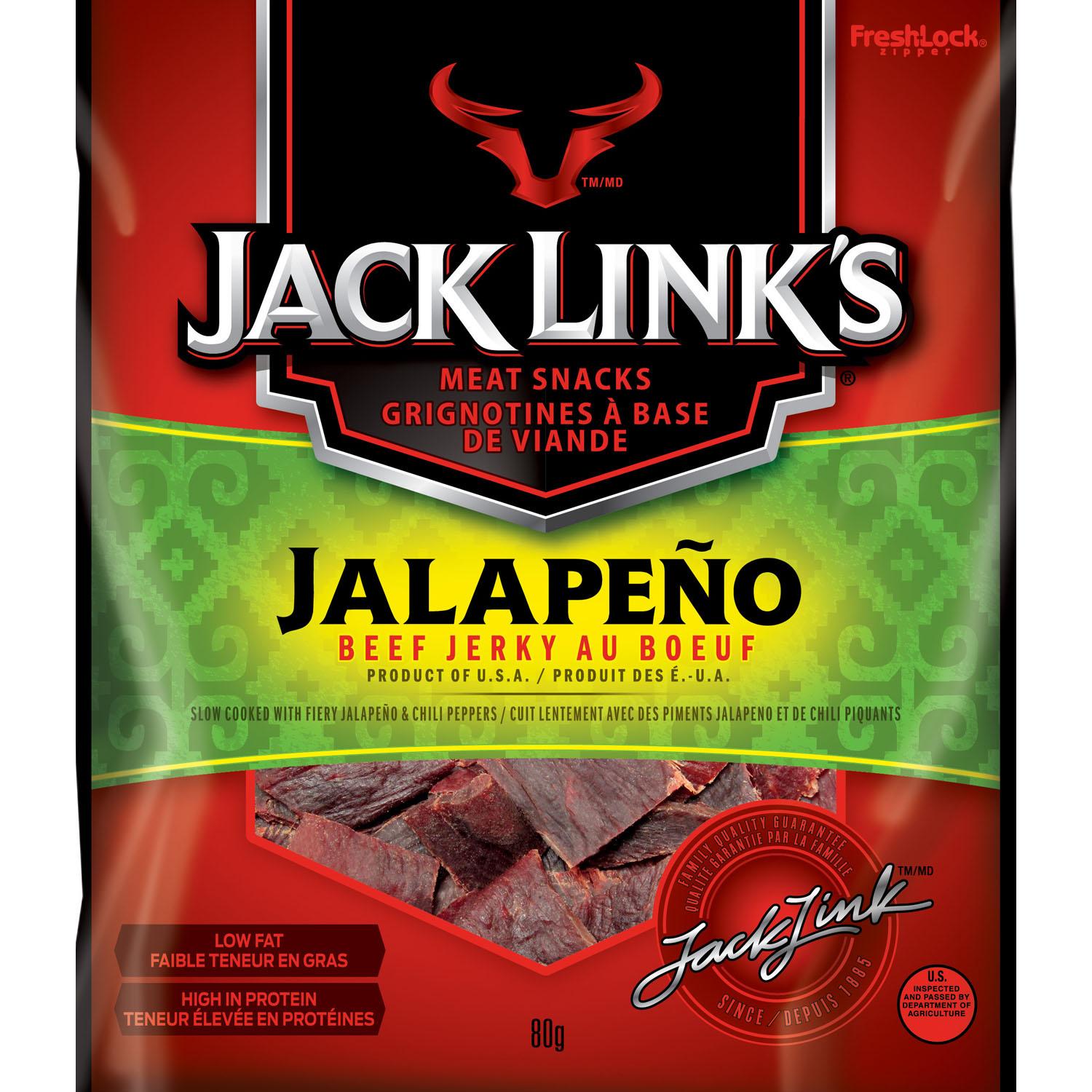 Jerkey de bœuf jalapeno 80 g