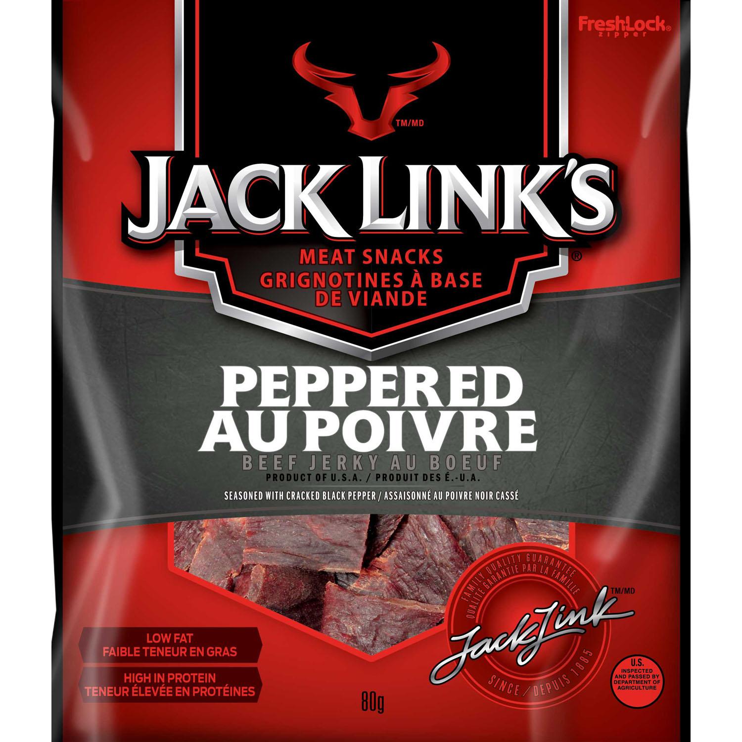Jerkey de bœuf au poivre 80 g