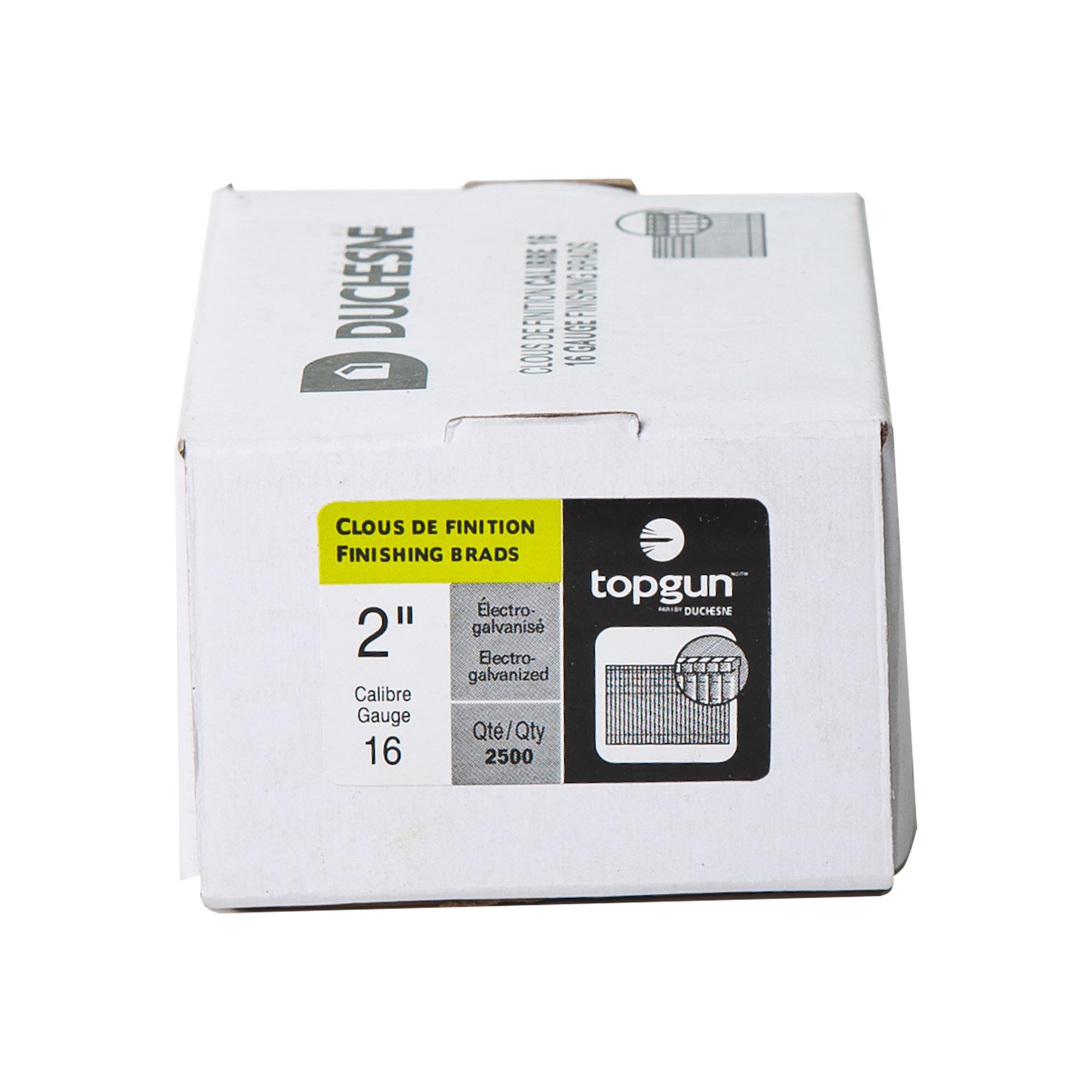 Clous de finition Elec 16G G. 2 po - 2,5 m