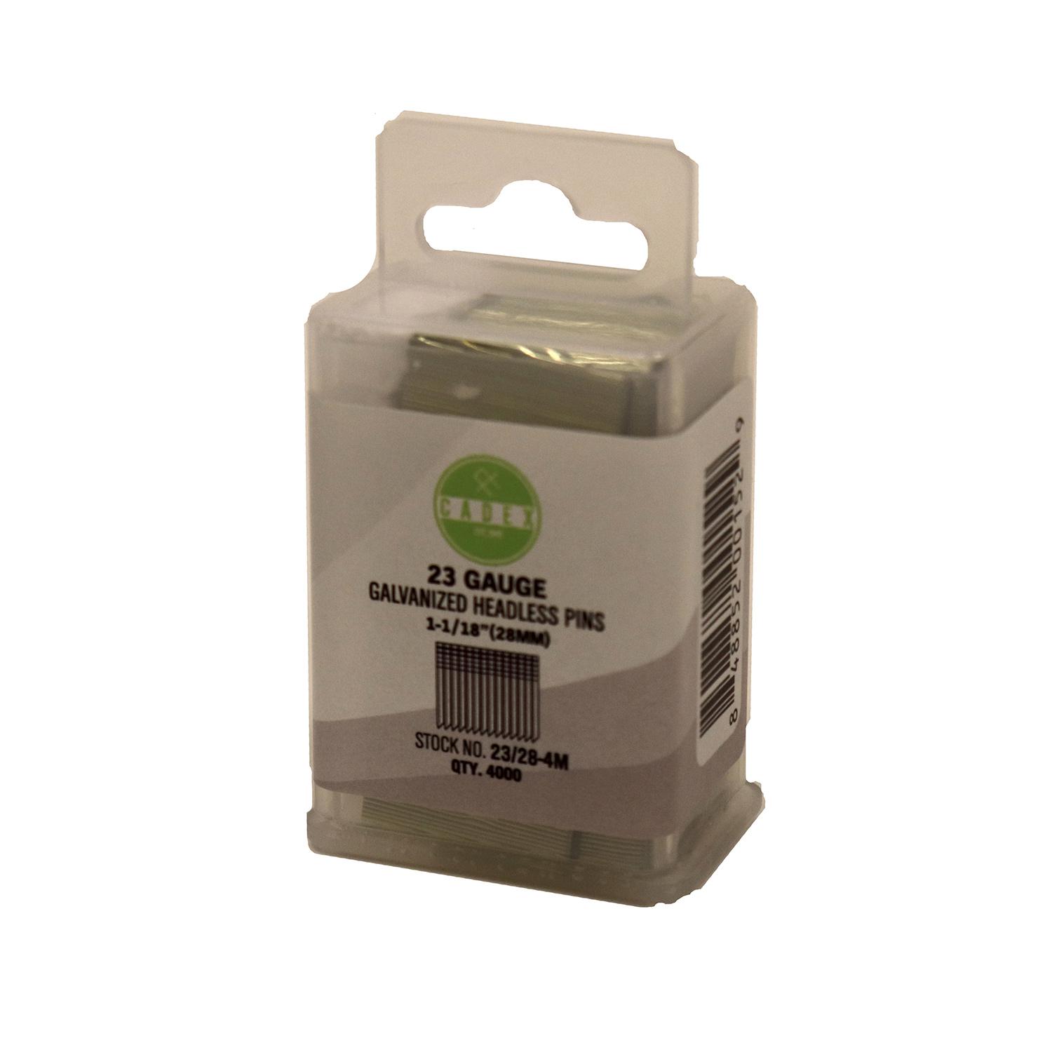 23 G Headless Pin 1-1/8"