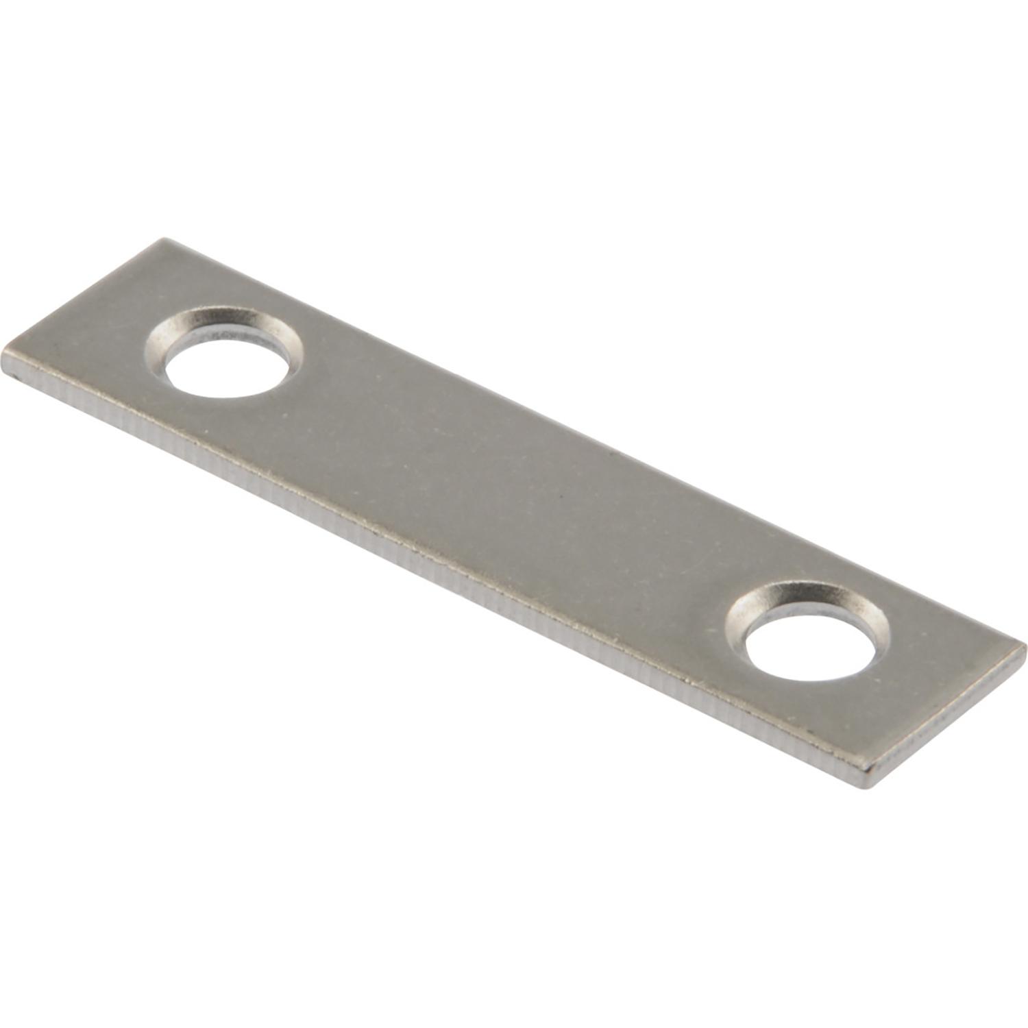 Plaque d'assemblage 2 x 1/2 po acier inoxydable