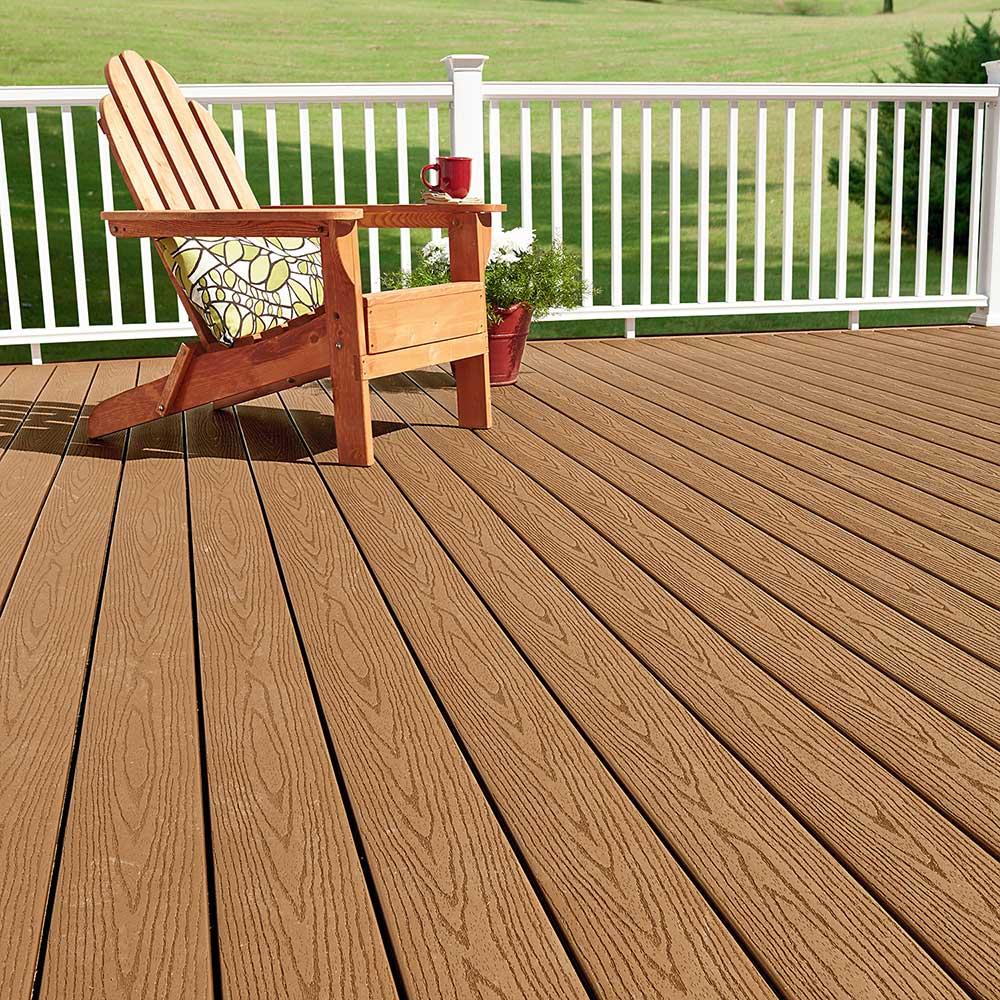 Fiberon Good Life 20' Square Edged Cabin Brown
