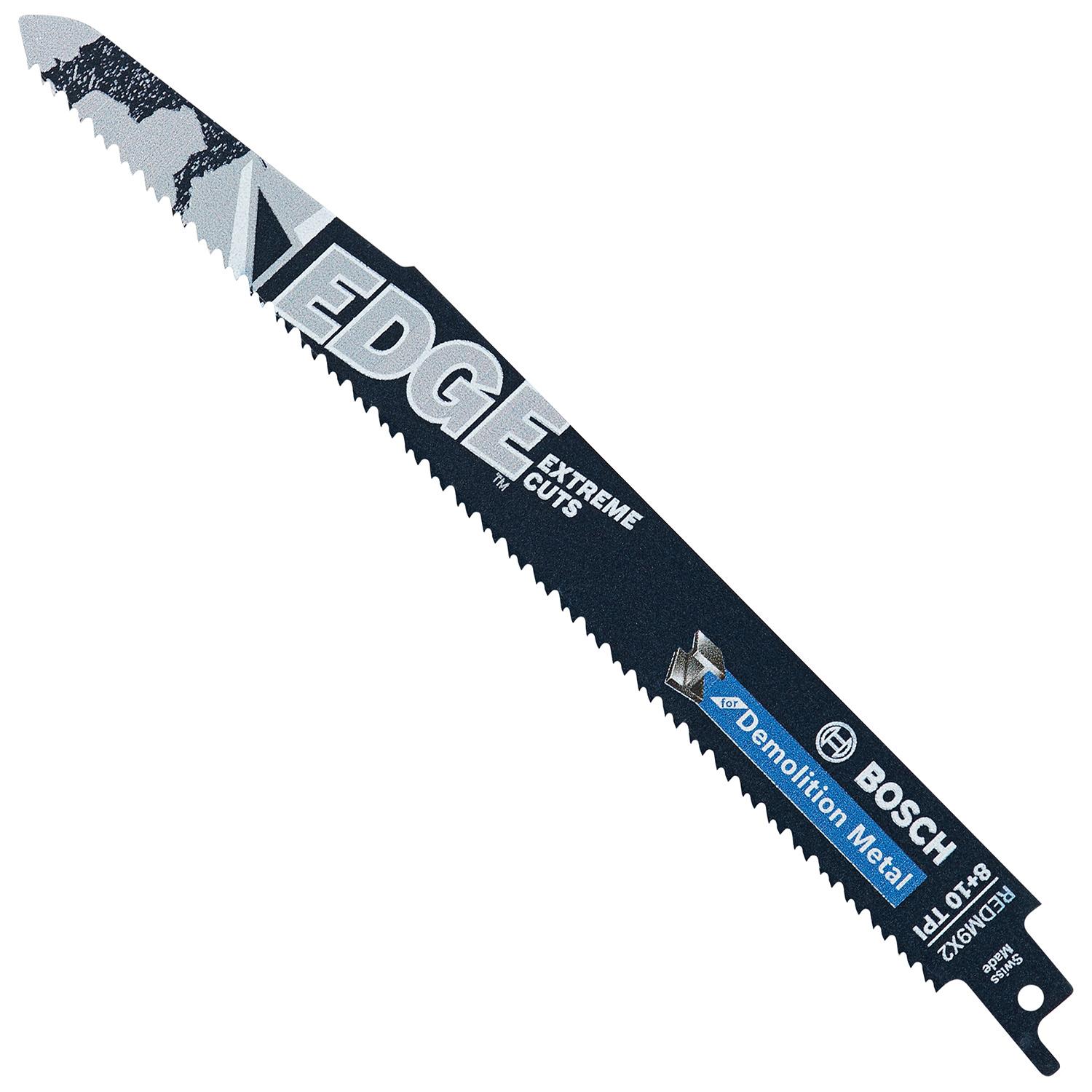 Edge 9" Recip Saw Blade 8-10 TPI Metal Demo - 5 Pack