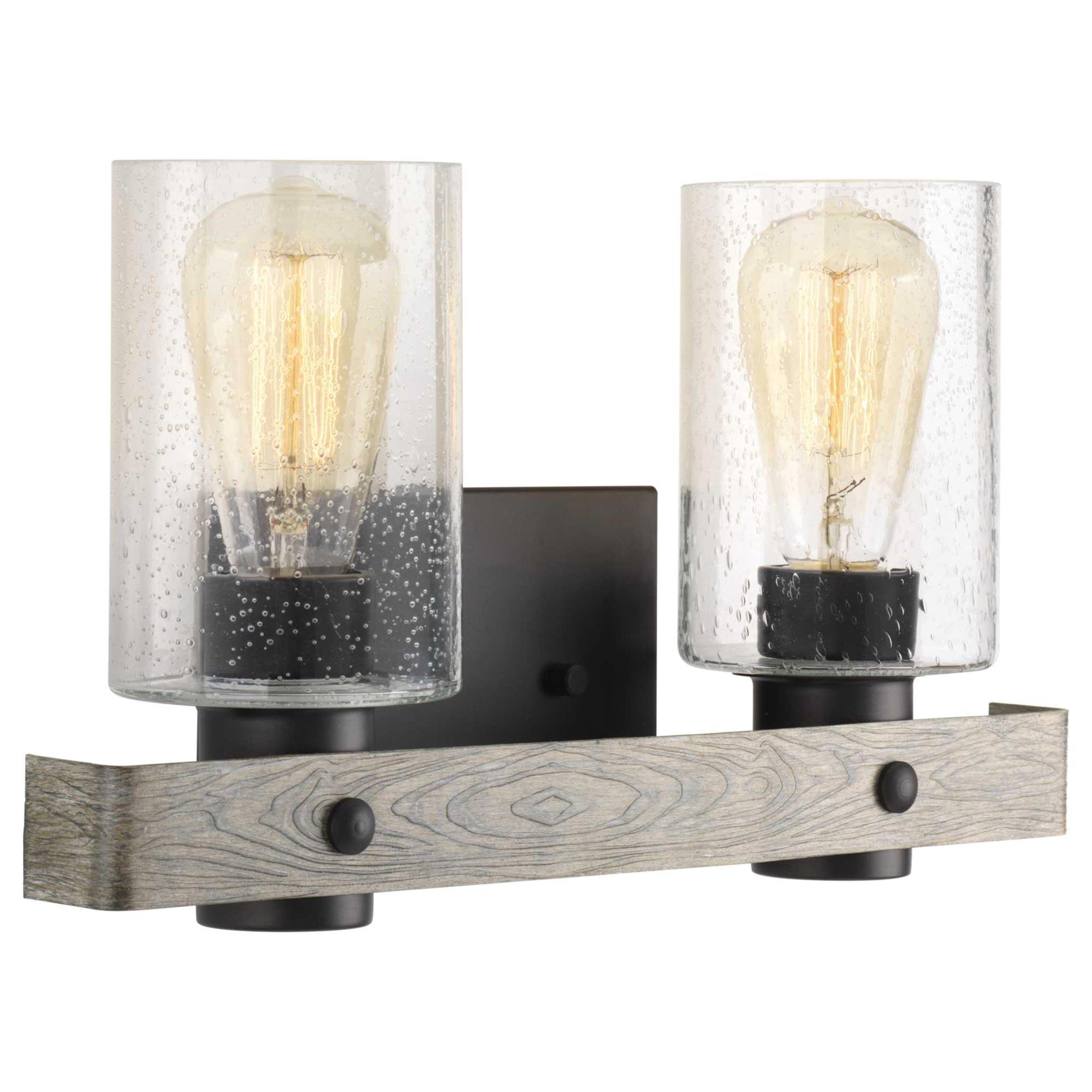 Gulliver 2-Light Driftwood Vanity Fixture