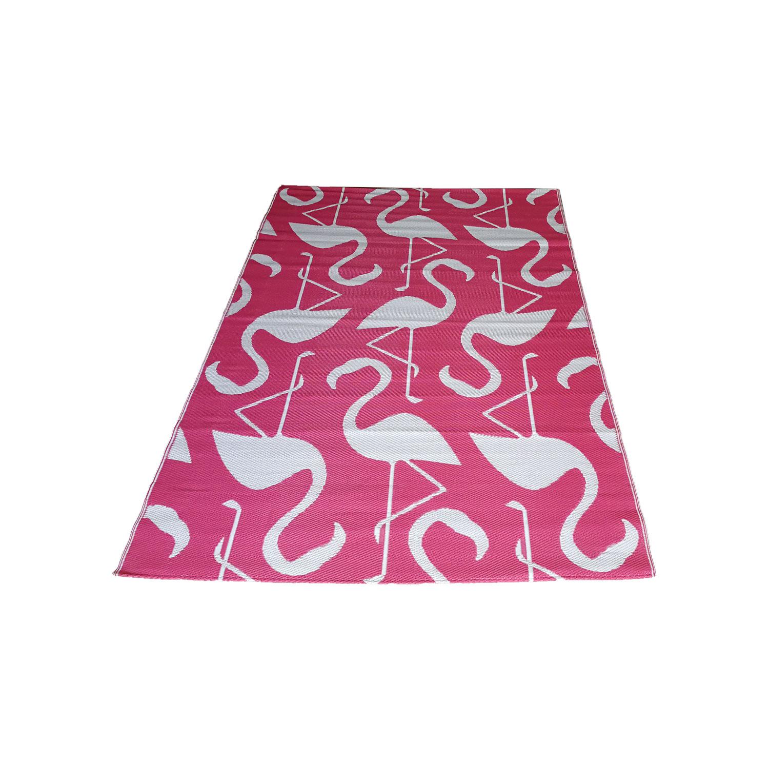 6' x 9' Plastic Assorted Patio Rug