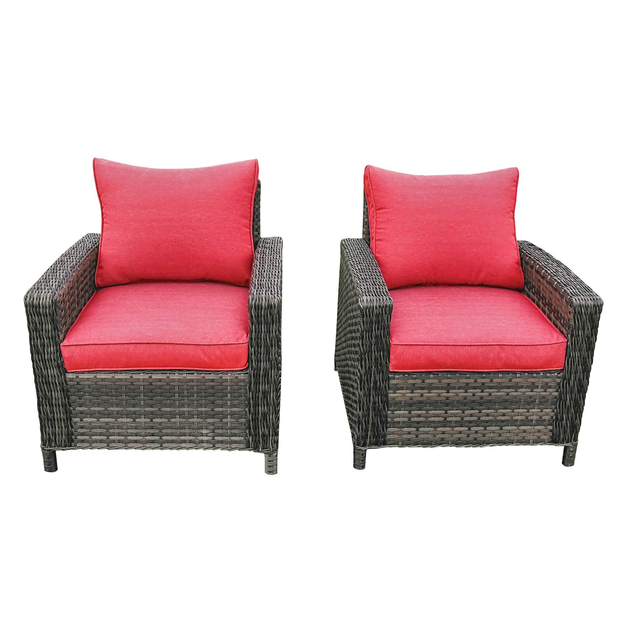 Carleton Dining Chairs-2/Pack-Red