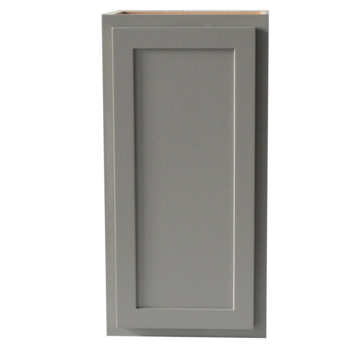 15 x 30 Wall Cabinet Grey Shaker