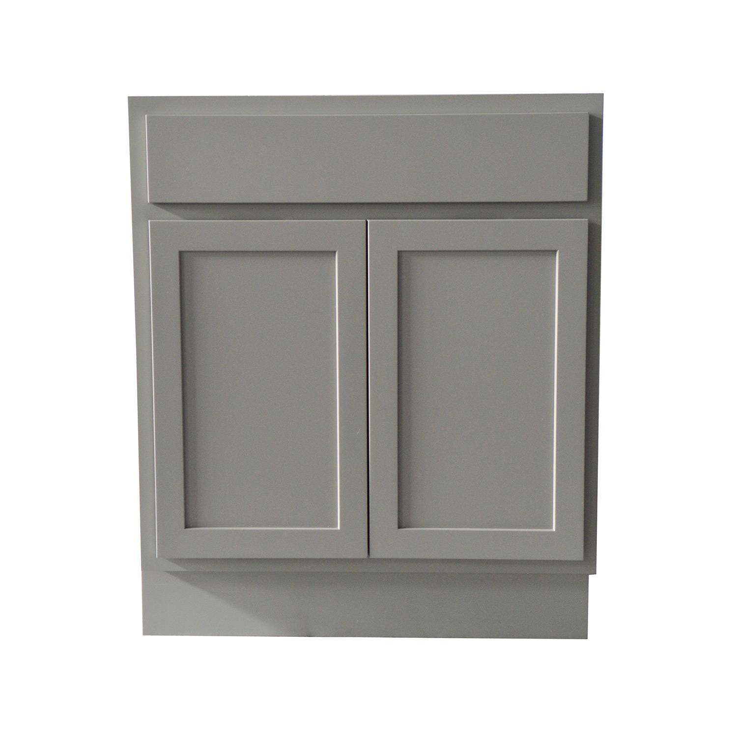 30 Inch Base Cabinet Grey Shaker