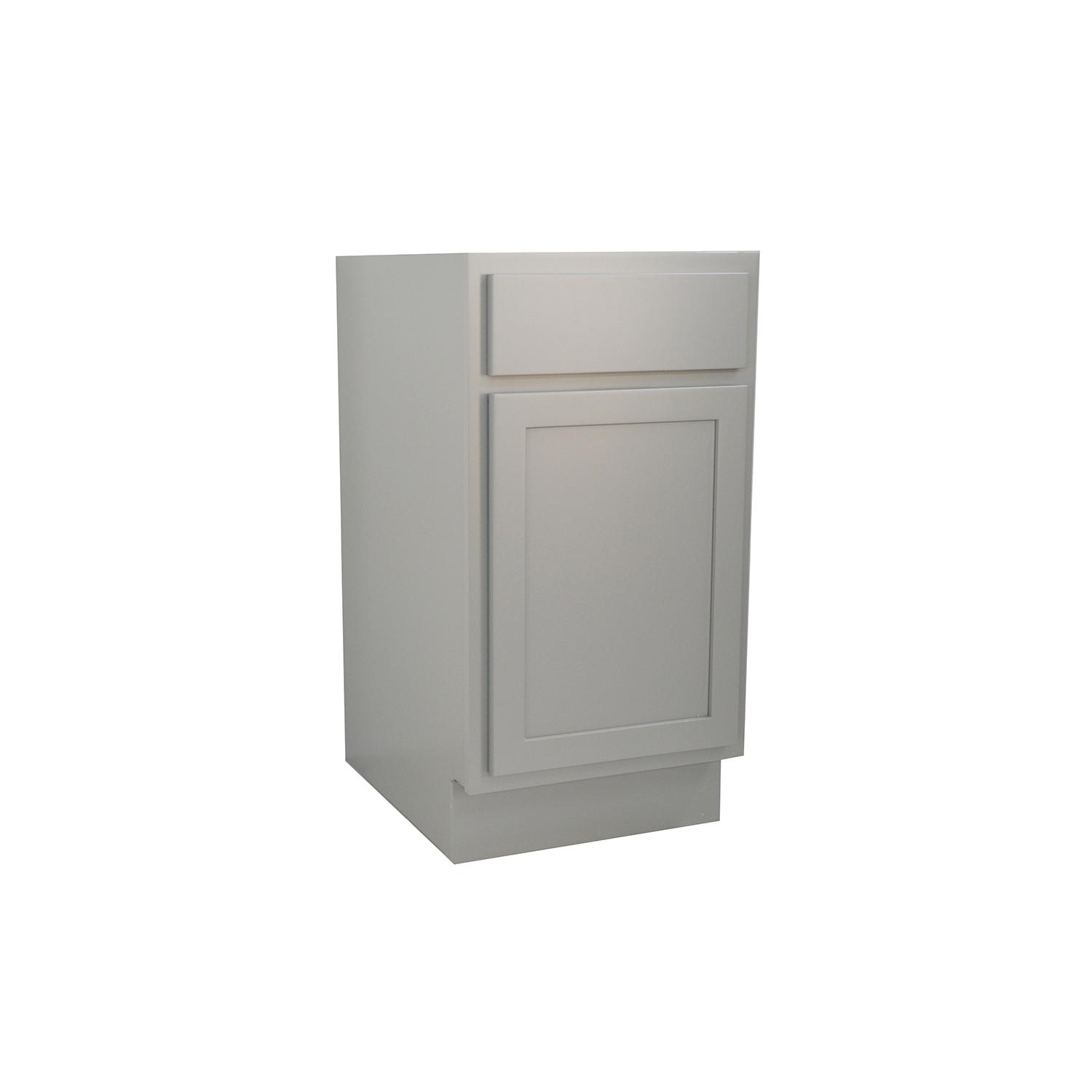 18 Inch Base Cabinet Grey Shaker