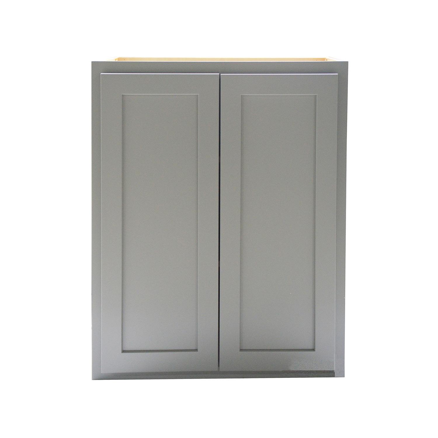 24 Inch x 30 Inch Wall Cabinet Grey Shaker