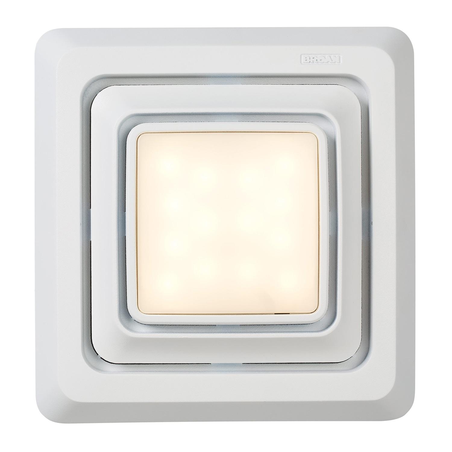 LED Upgrade Grill For Bathroom Ventilation Fan