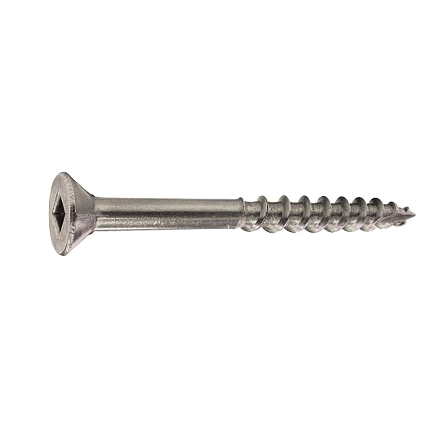 #8 x 2-1/2" Stainless Steel Deck Screw-250/Jar