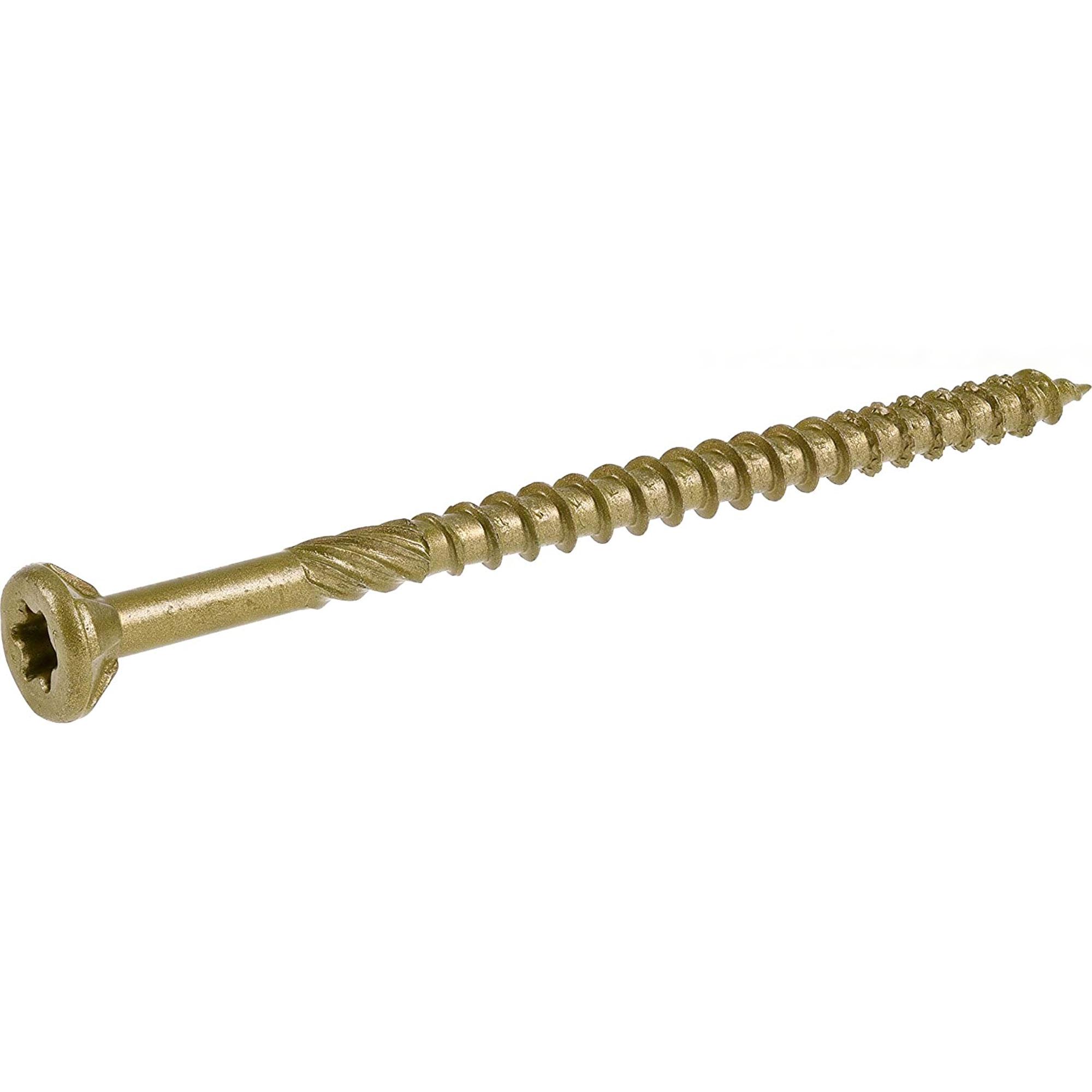 #8 x 2" Power Pro Premium Exterior Wood Screw-400/Jar