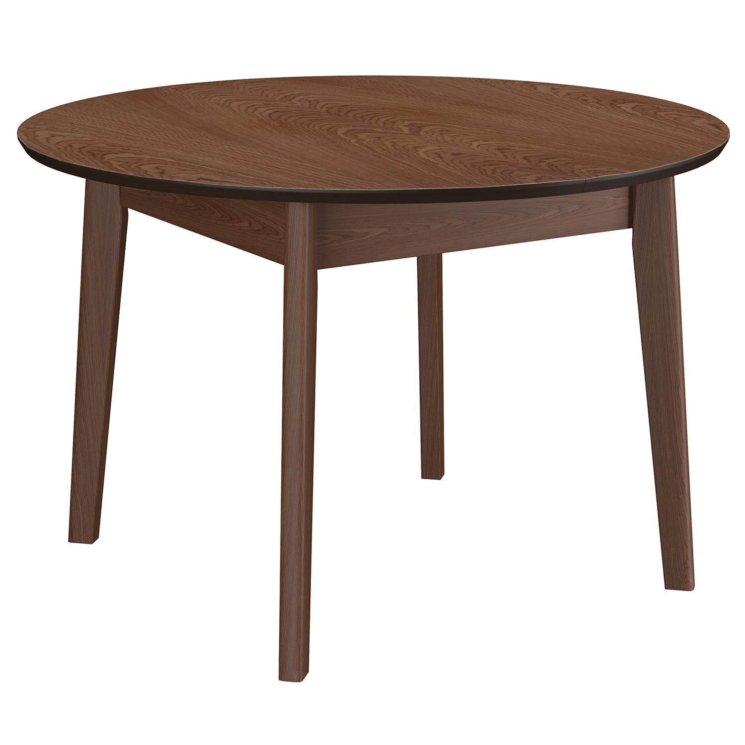 Alero Round Dining Table- Walnut