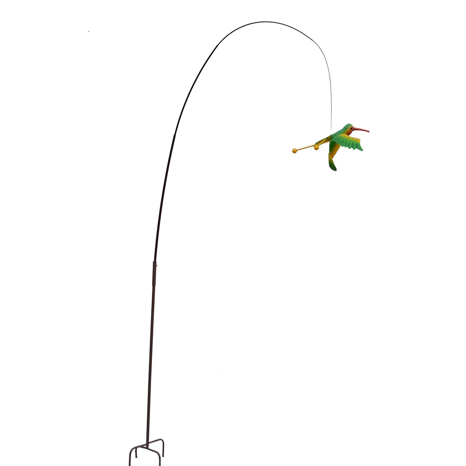 Hummingbird Garden Stake