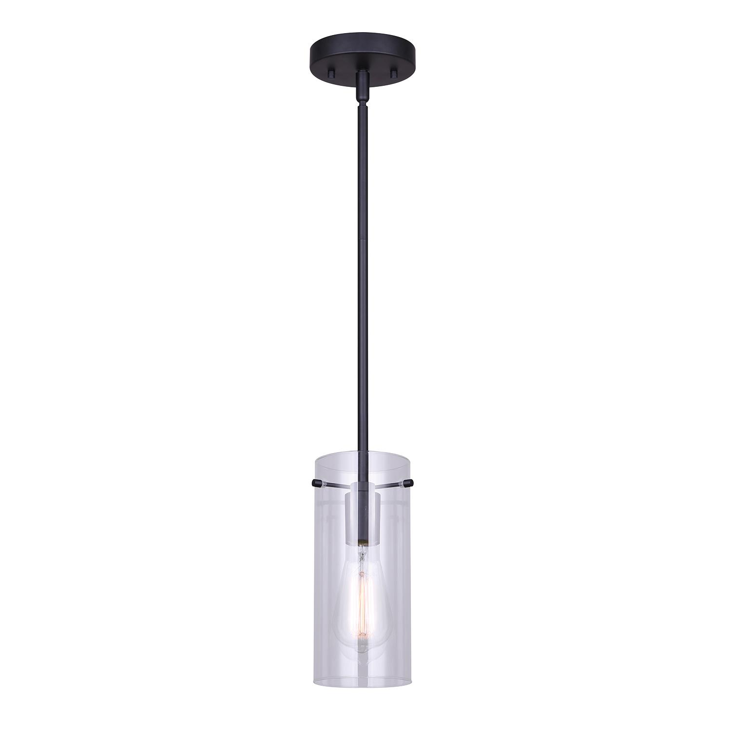 Joni 5" Black Pendant Light