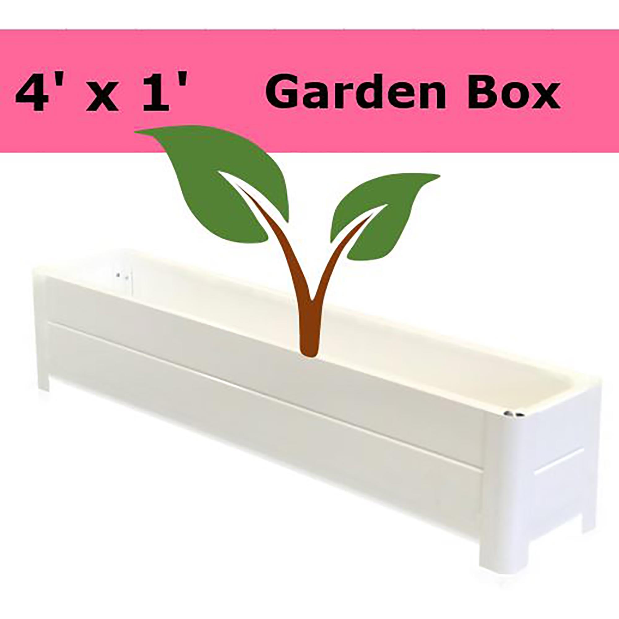 4’ x 4’ x 16” Garden Box-Grey