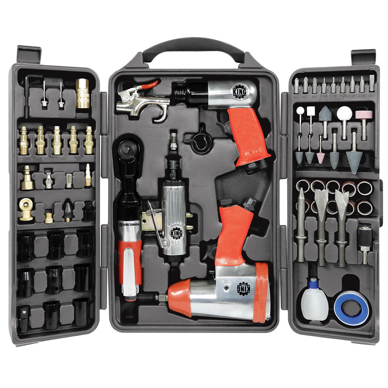 71 Piece Pneumatic Auto Body Tool Kit