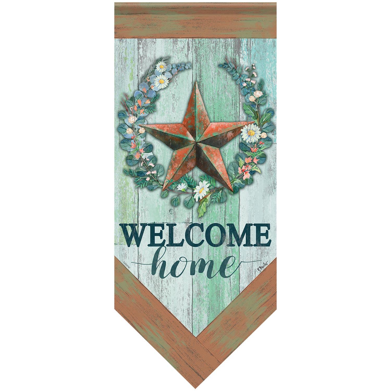 Spring Banner Abloom Barn Star