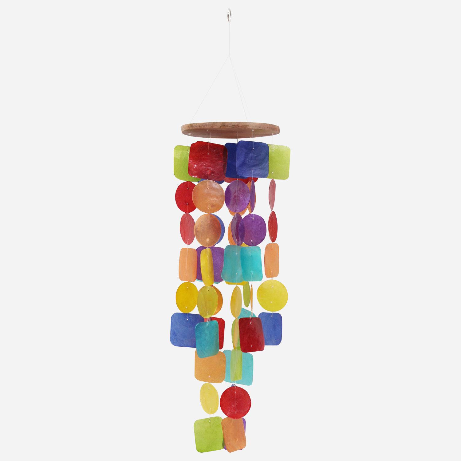 Rainbow Shell Windchime