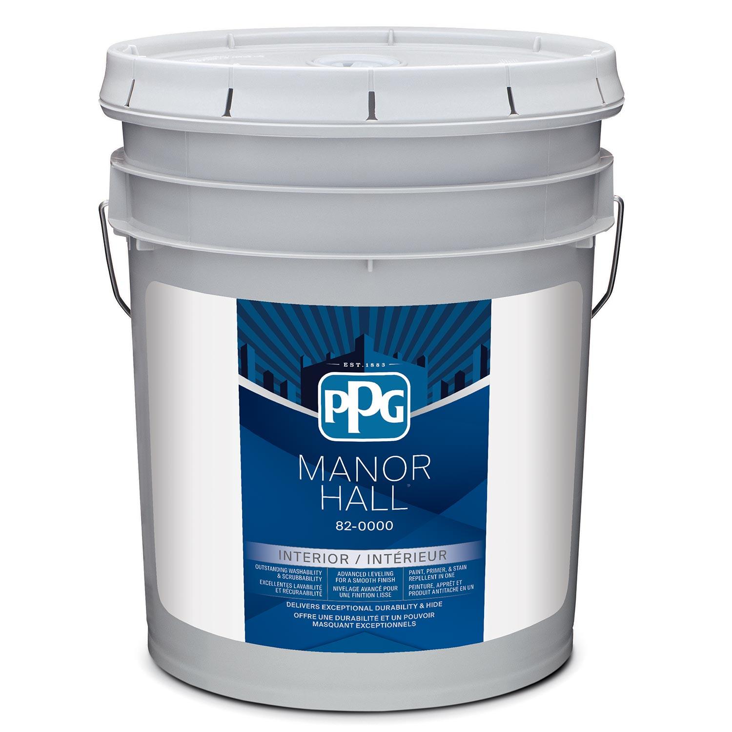 Manor Hall Interior Paint Eggshell White Base 18.9L