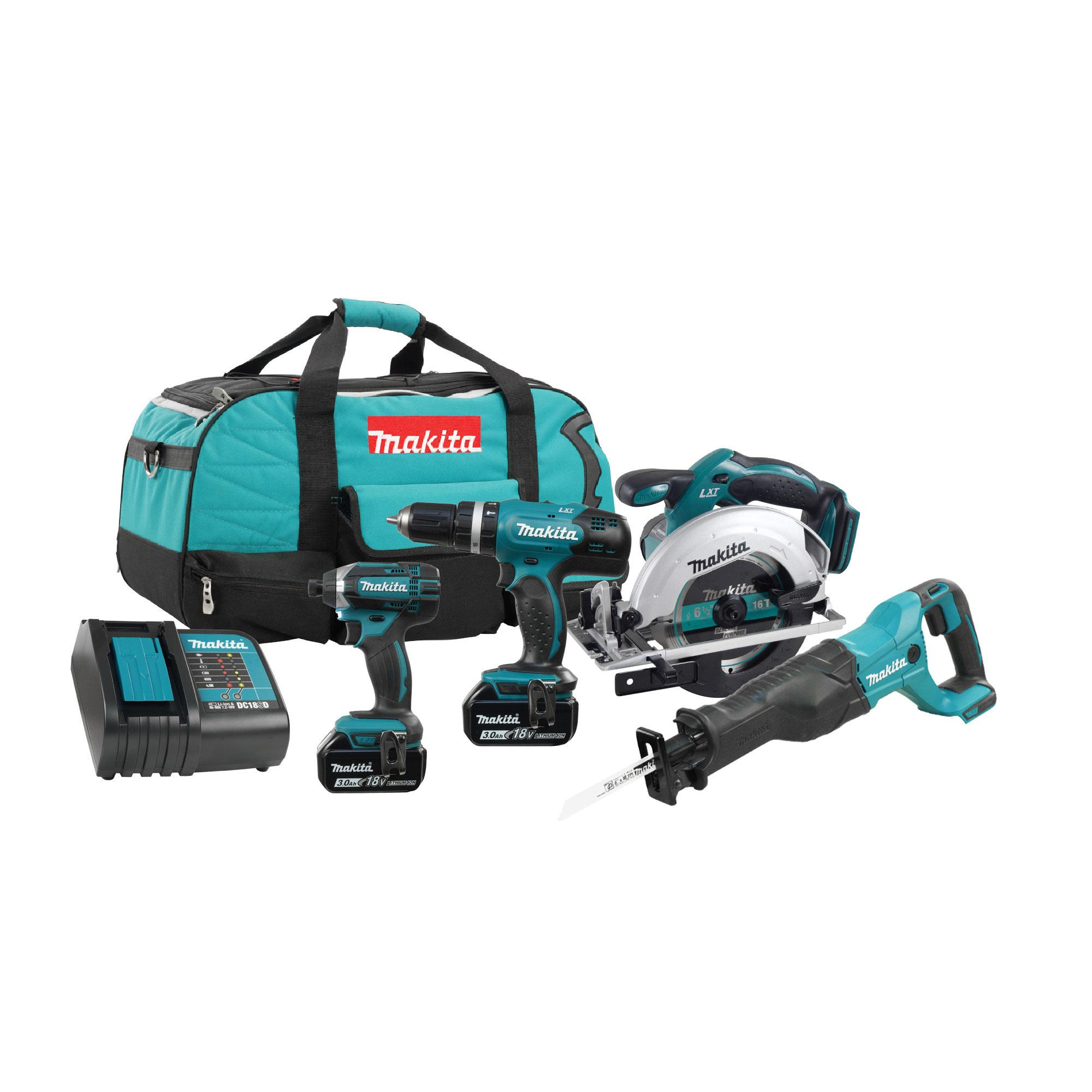 18V LXT 3.0AH 4 Tool Combo Kit