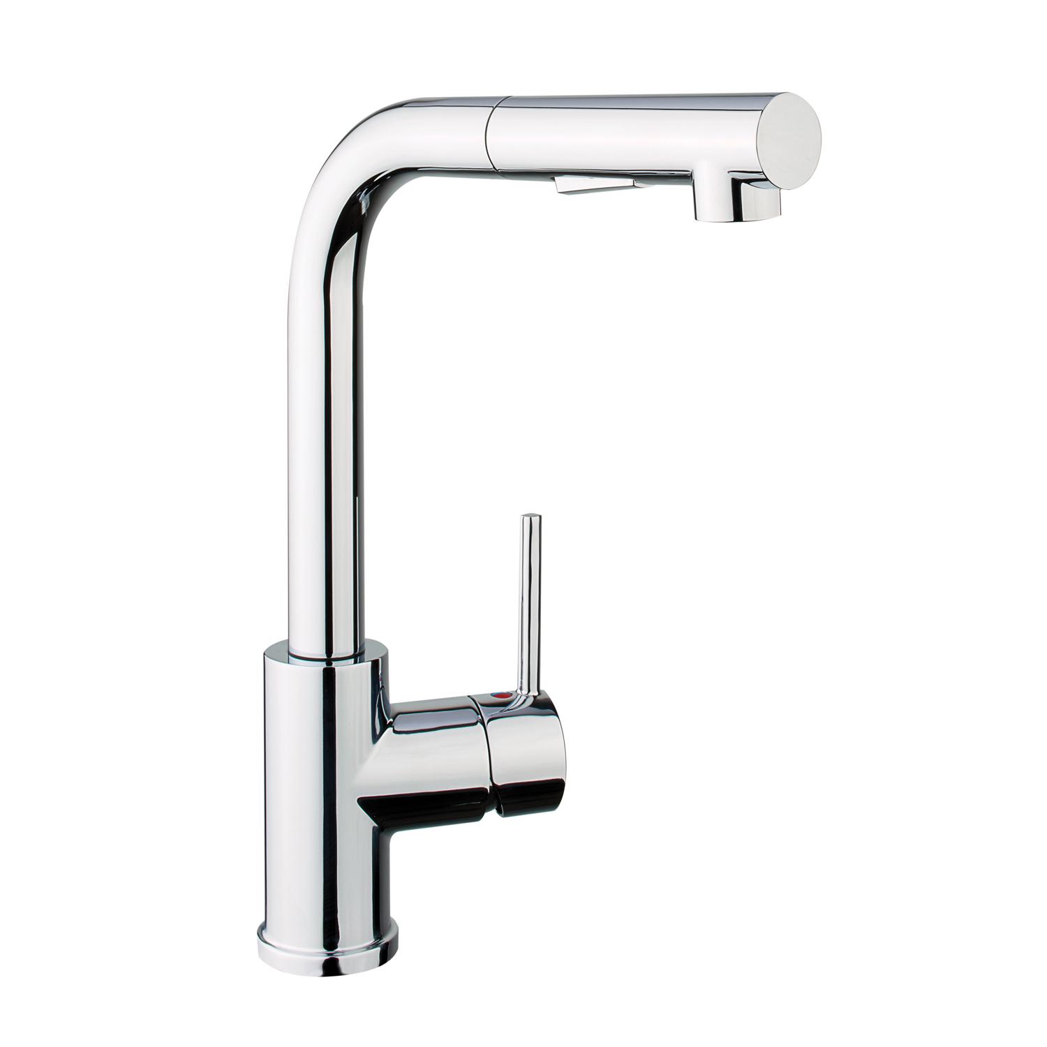 Scene Stealer Pull-Out Kitchen Faucet Chrome