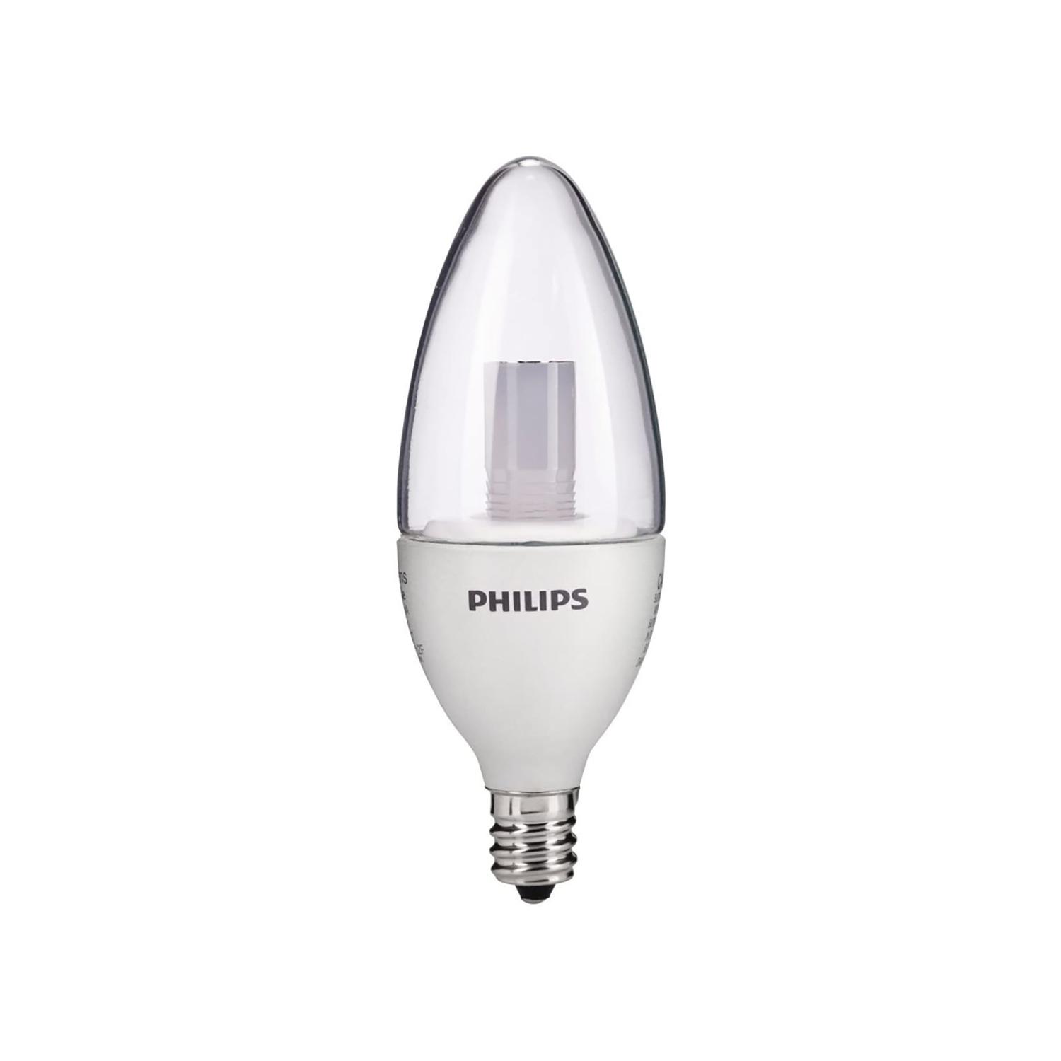 B11 4.5W Small Base 5000K Dimmable LED Bulb-3/Pack