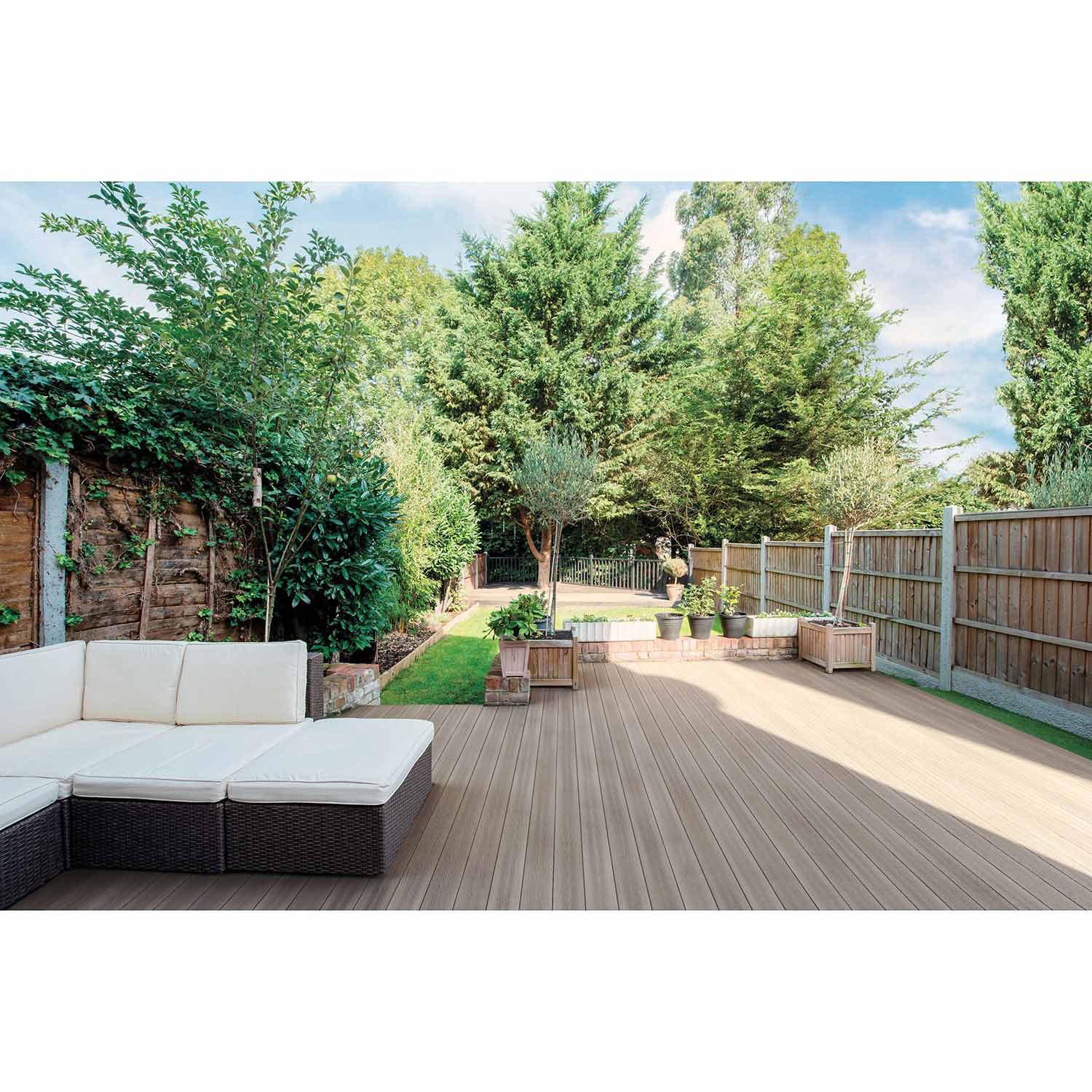Good Life+ 12' Grooved Composite Decking