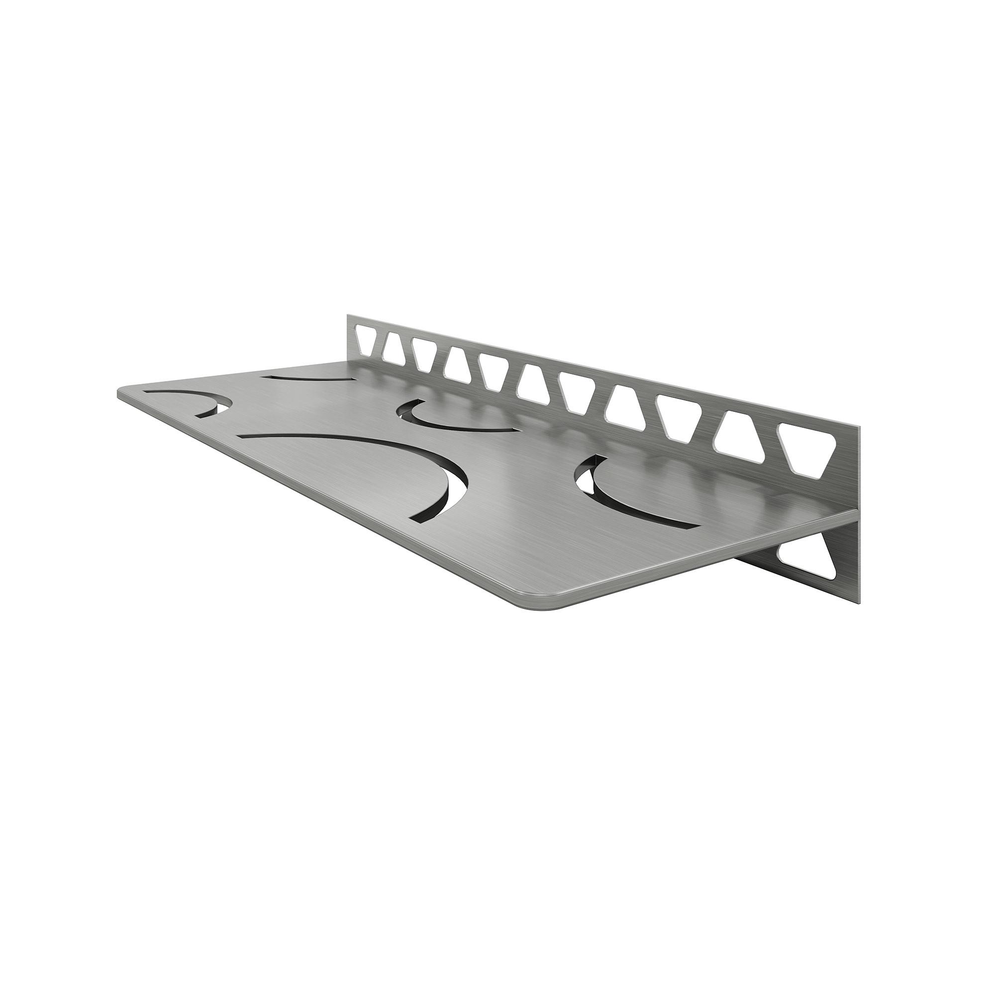 Shelf-W Curve Stainless Steel
