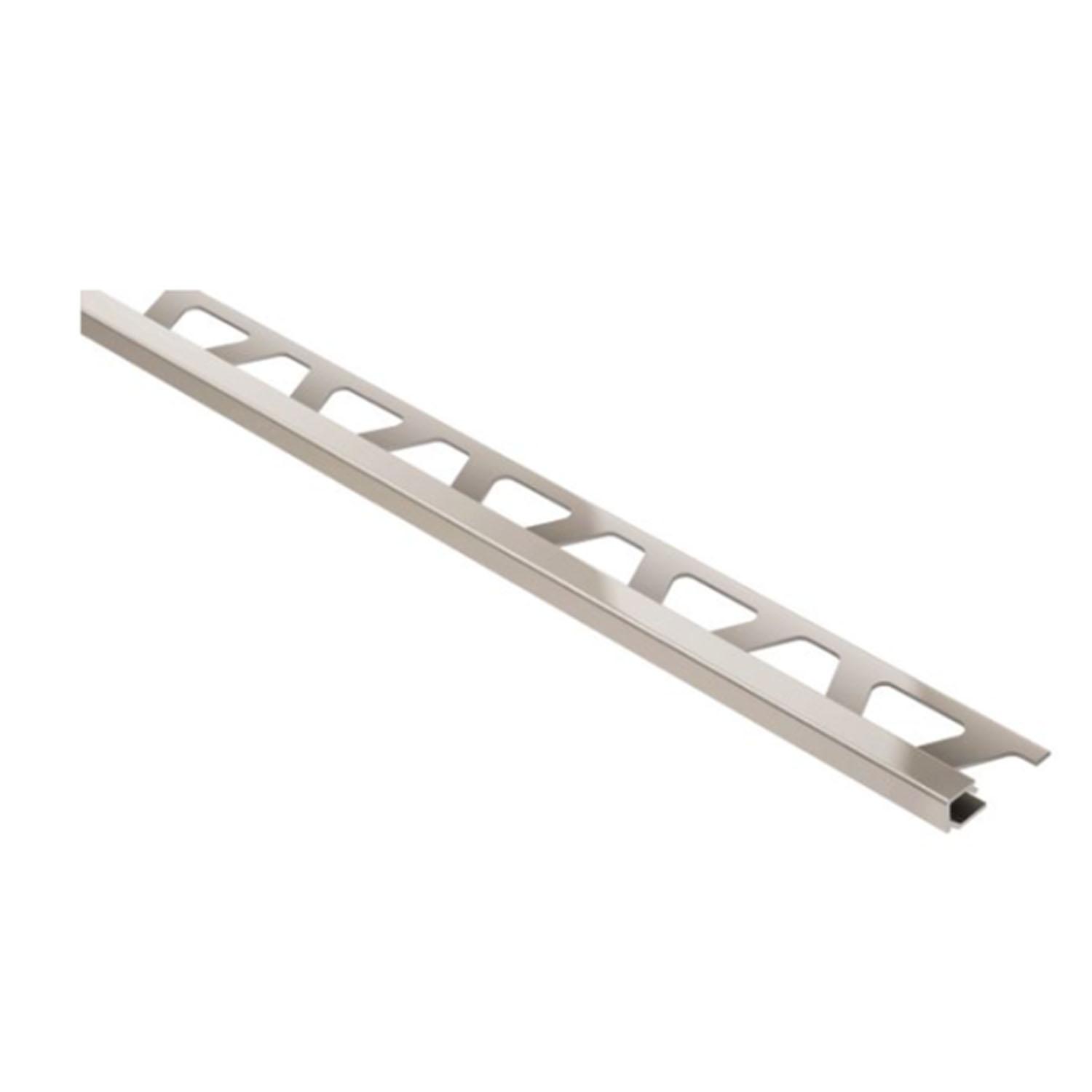 Quadec Edg Trim 5/16" Nickl Aluminum
