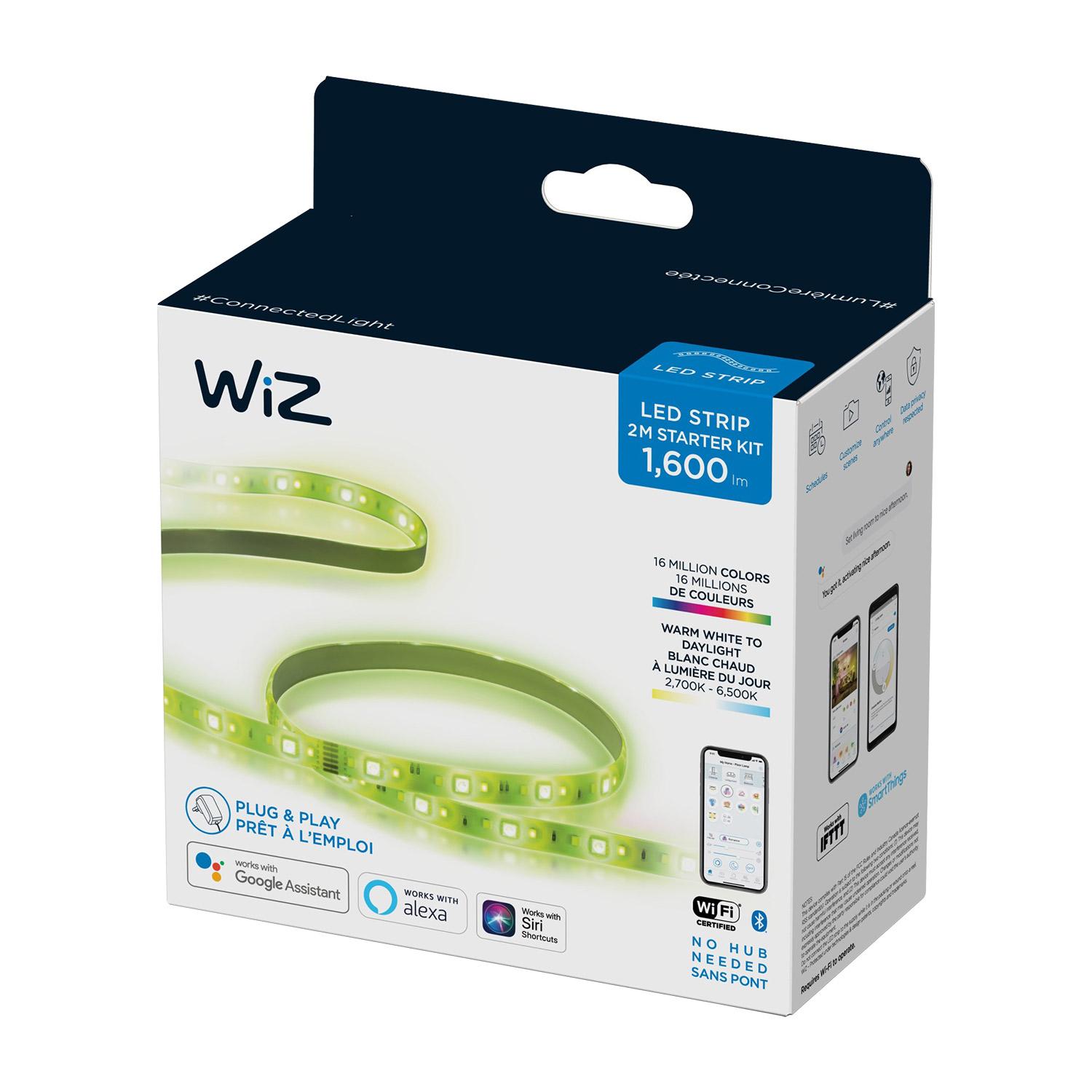 Philips WiZ 6.5' RGB Wi-Fi LED Tape Light
