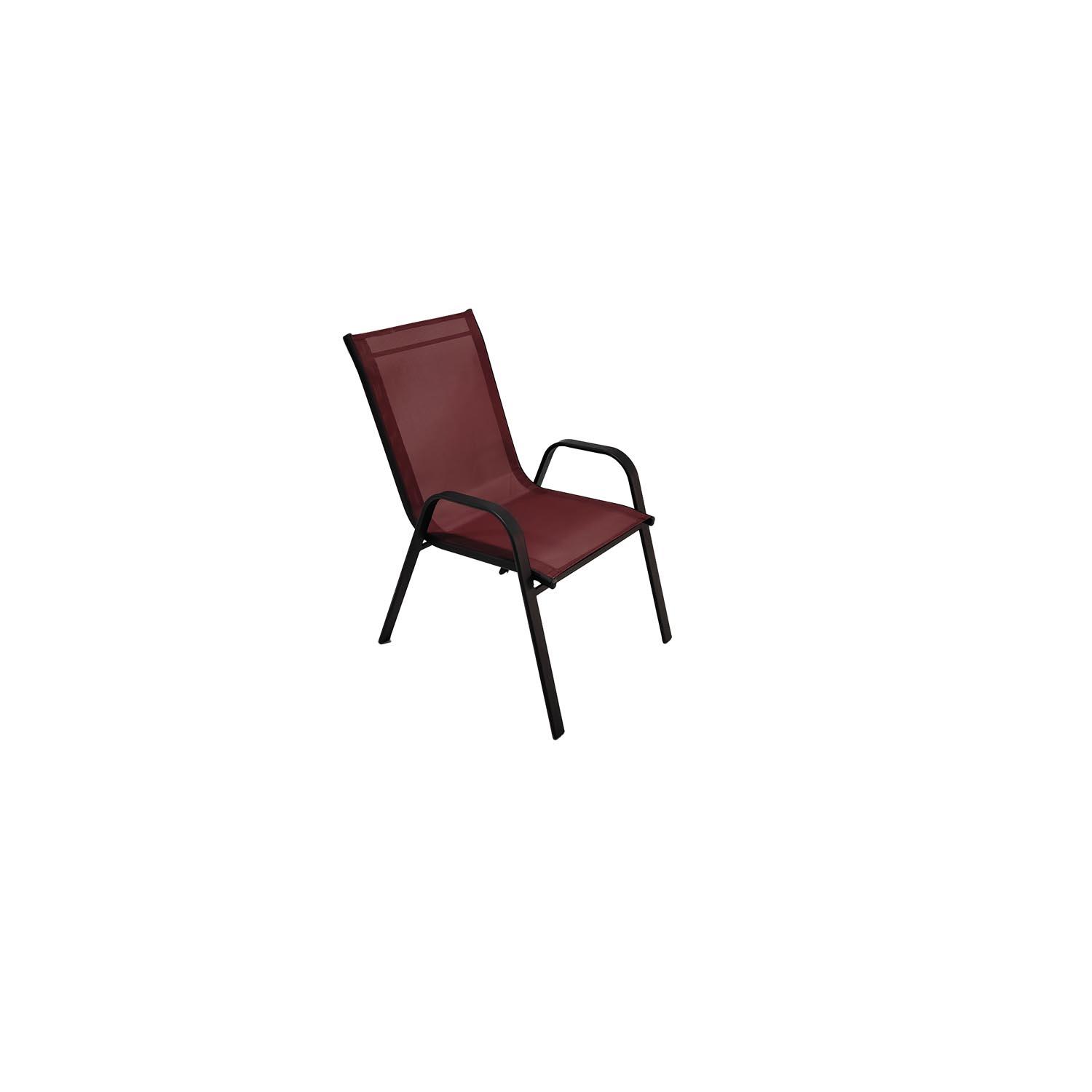 Sable Sling Chair - Burgundy