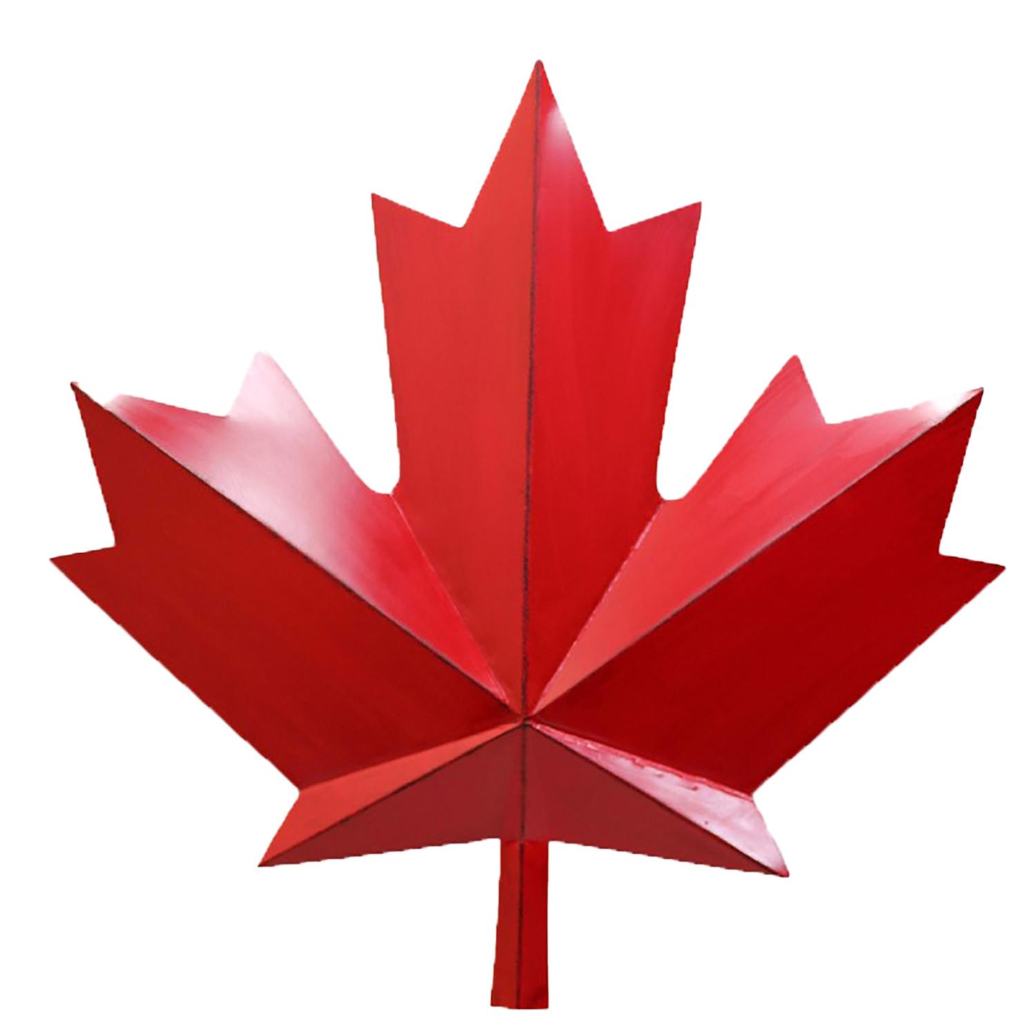 12" x 12" Maple Leaf Canada Plaque